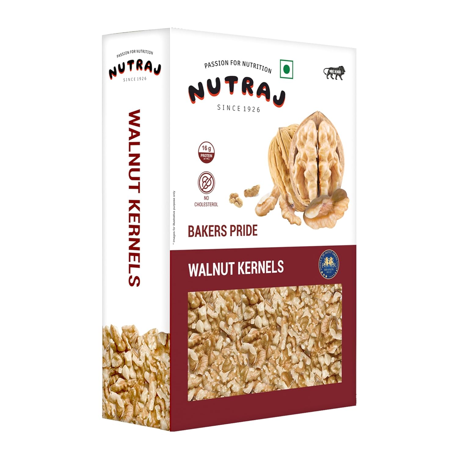 Nutraj Bakers Pride Broken Walnut Kernels 500g (250g x 2) – view 3