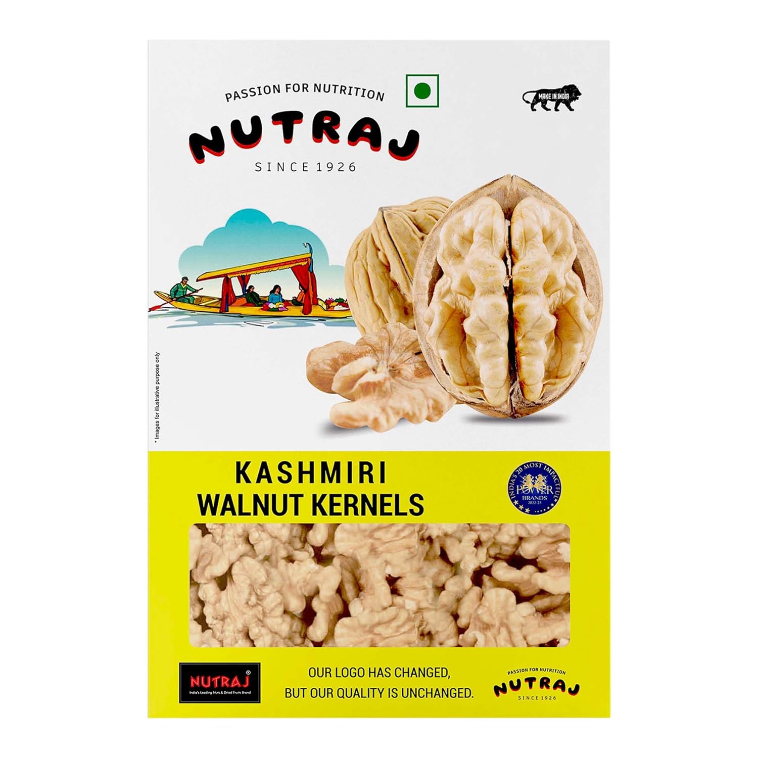 Nutraj Kashmiri Walnut Kernels 250g Without Shell | Akhrot Giri | Dry Fruits | Nuts
