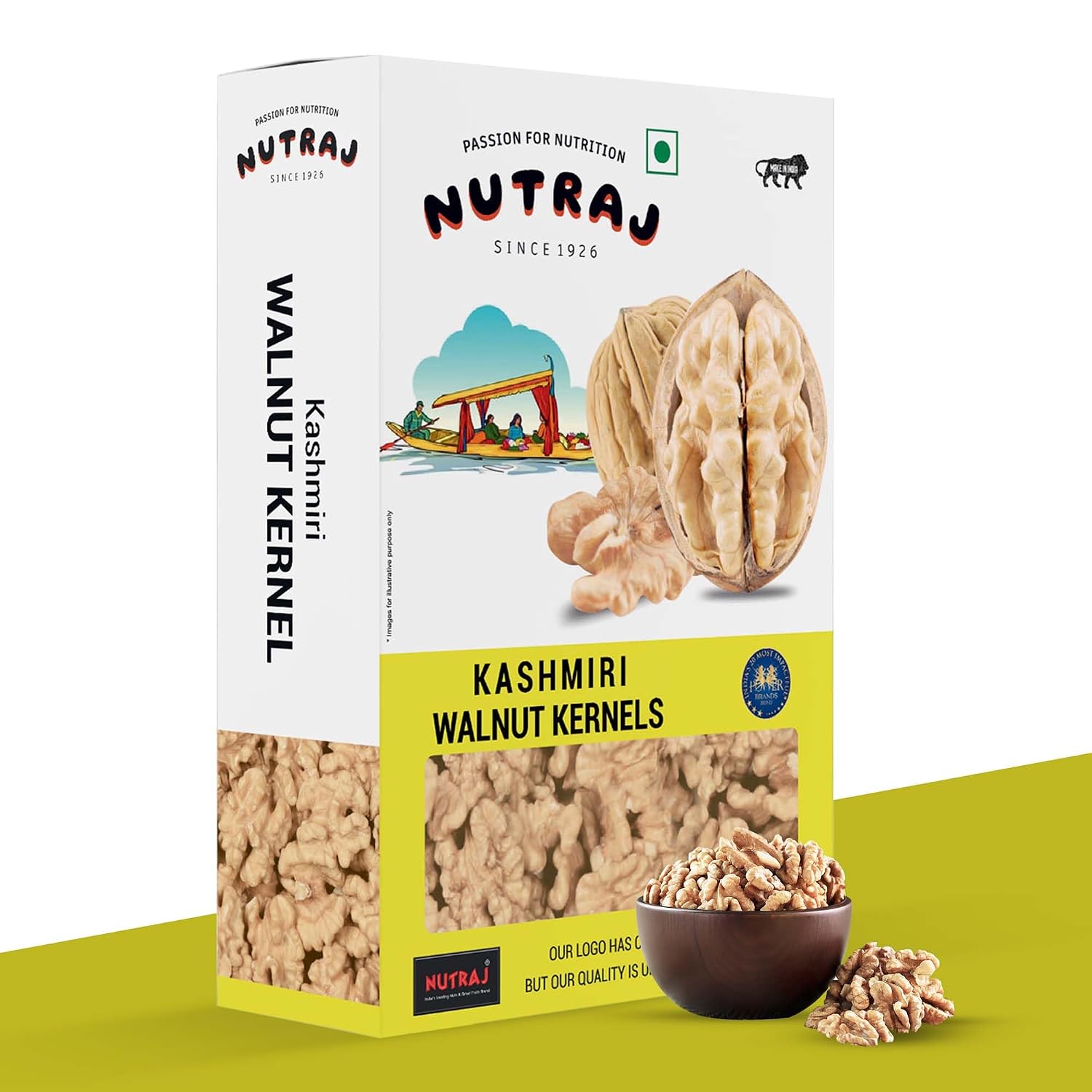 Nutraj Kashmiri Walnut Kernels 250g Without Shell (Akhrot Giri) – view 3
