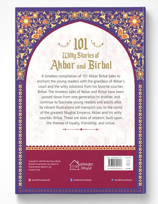 Wonder House Books 101 Witty Stories of Akbar and Birbal for Kids Hardcover – view 2