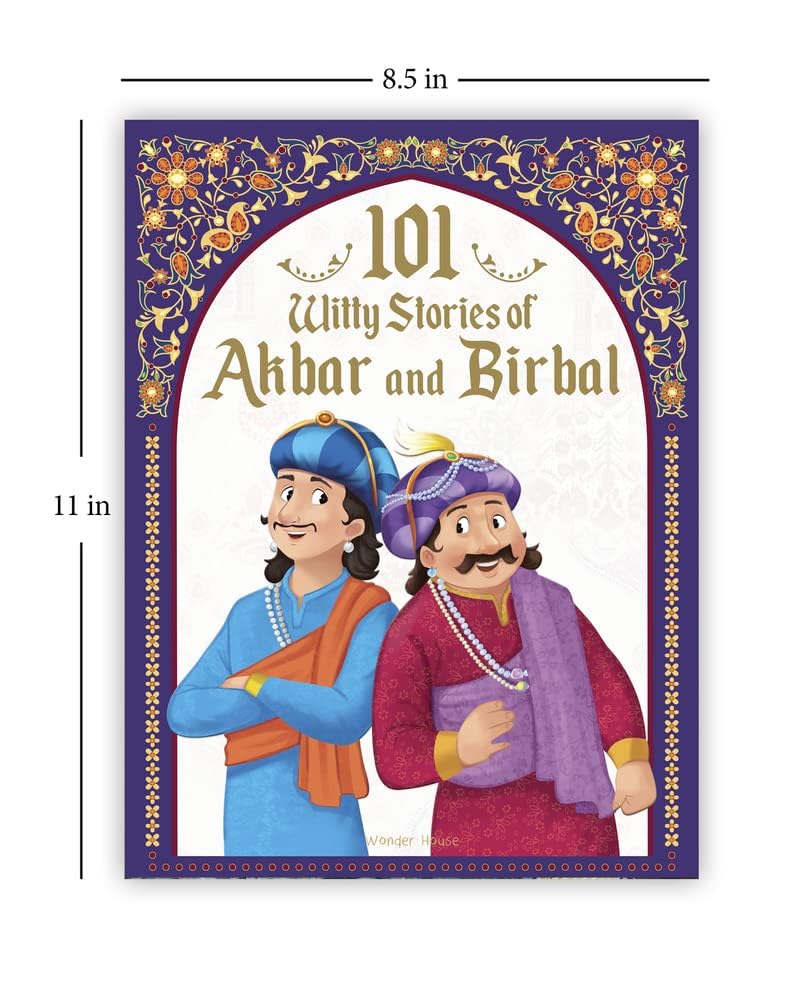 Wonder House Books 101 Witty Stories of Akbar and Birbal for Kids Hardcover – view 3