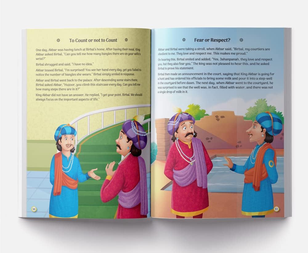 Wonder House Books 101 Witty Stories of Akbar and Birbal for Kids Hardcover – view 6
