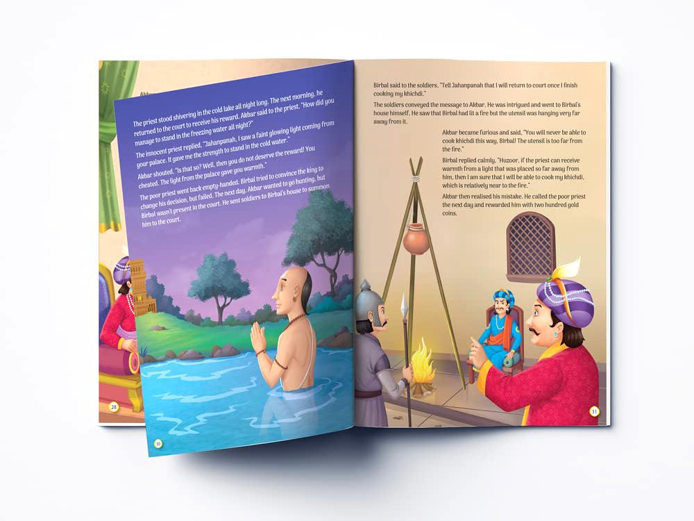 Wonder House Books 101 Witty Stories of Akbar and Birbal for Kids Hardcover – view 5