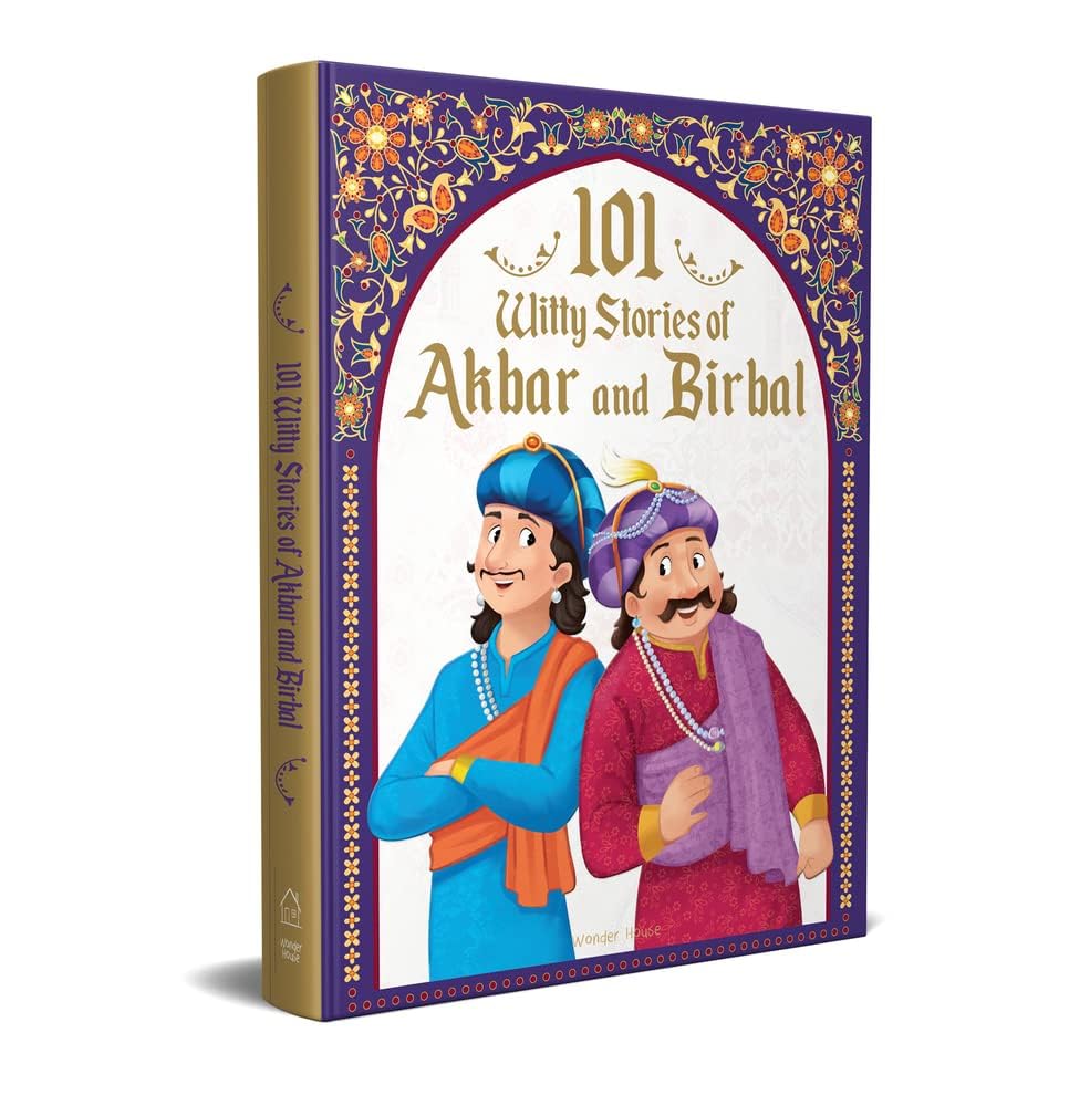 Wonder House Books 101 Witty Stories of Akbar and Birbal for Kids Hardcover
