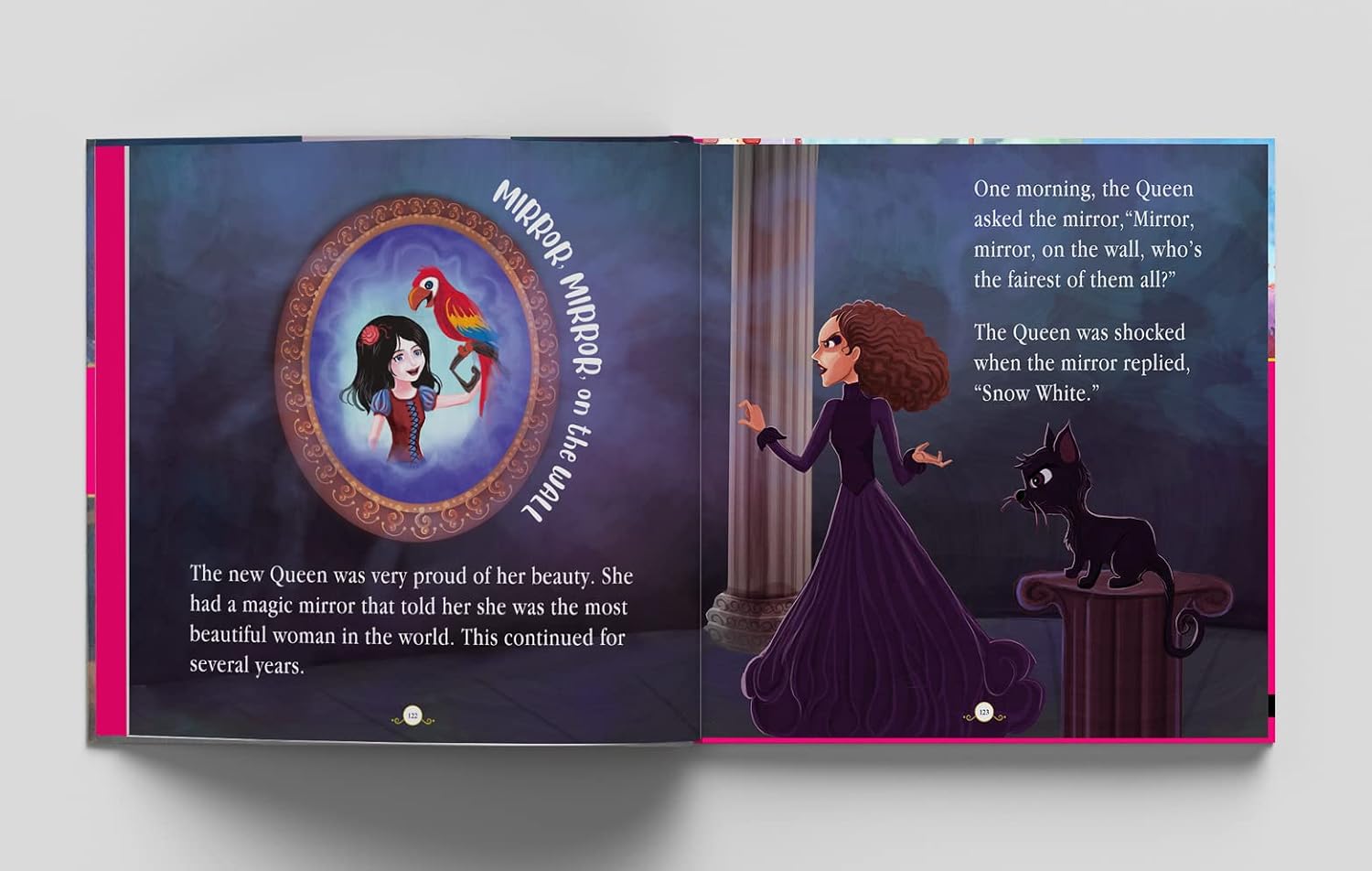 Princess Fairy Tales: Ten Traditional Fairy Tales For Children (Abridged and Retold With Large Font For Easy Reading) 8 Inches X 8 Inches - Hardback – view 10