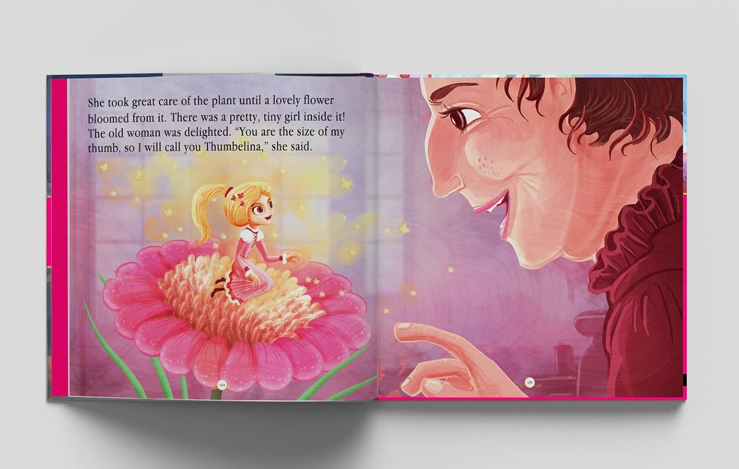 Princess Fairy Tales: Ten Traditional Fairy Tales For Children (Abridged and Retold With Large Font For Easy Reading) 8 Inches X 8 Inches - Hardback – view 12