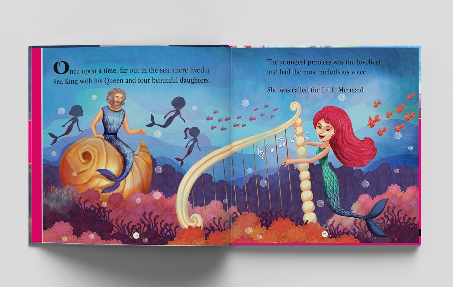 Princess Fairy Tales: Ten Traditional Fairy Tales For Children (Abridged and Retold With Large Font For Easy Reading) 8 Inches X 8 Inches - Hardback – view 11