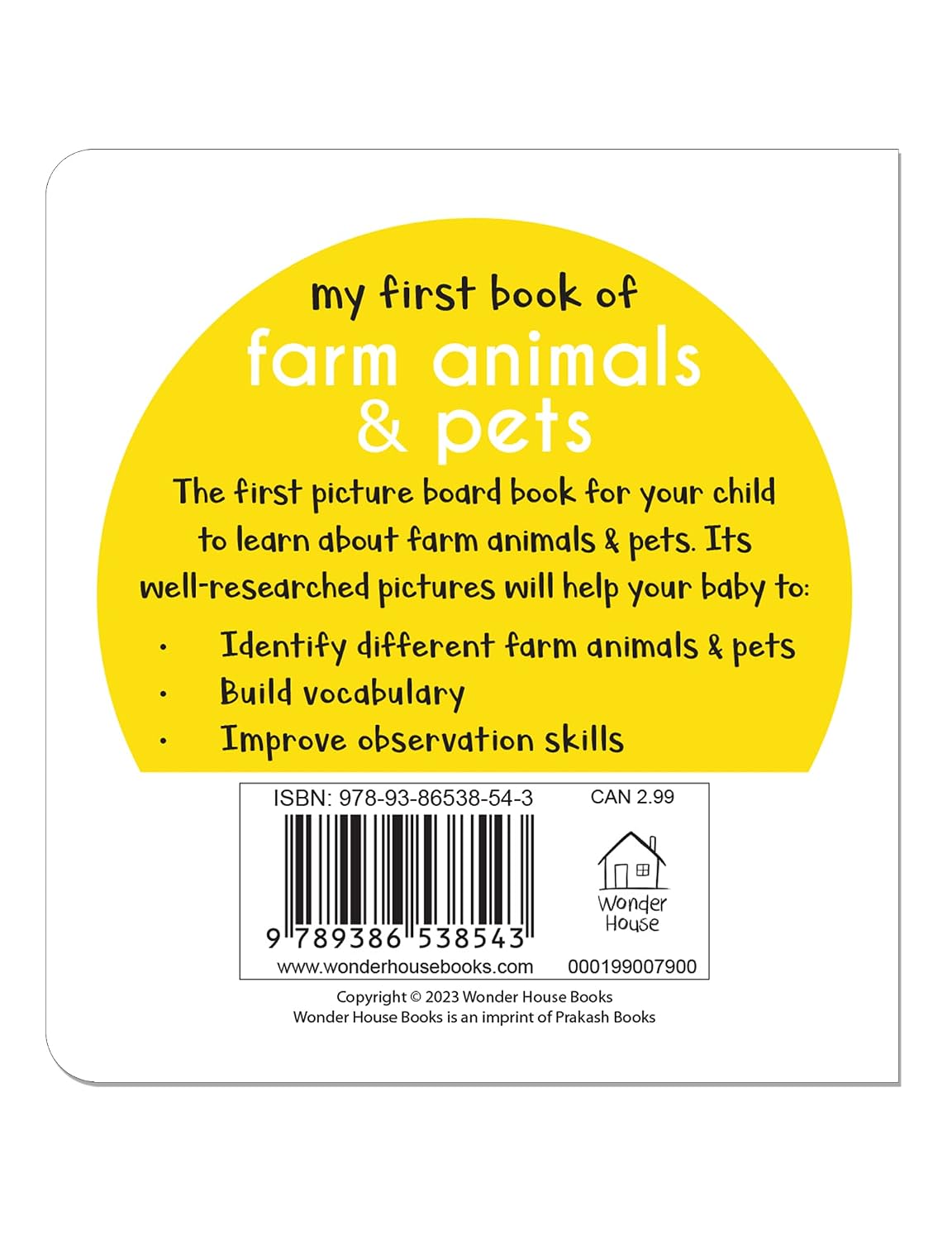 My First Book Of Farm Animals & Pets For Kids – view 2