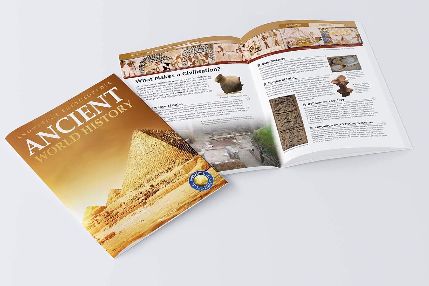 World History - Collection of 6 Books : Knowledge Encyclopedia For Children (Box Set) – view 4
