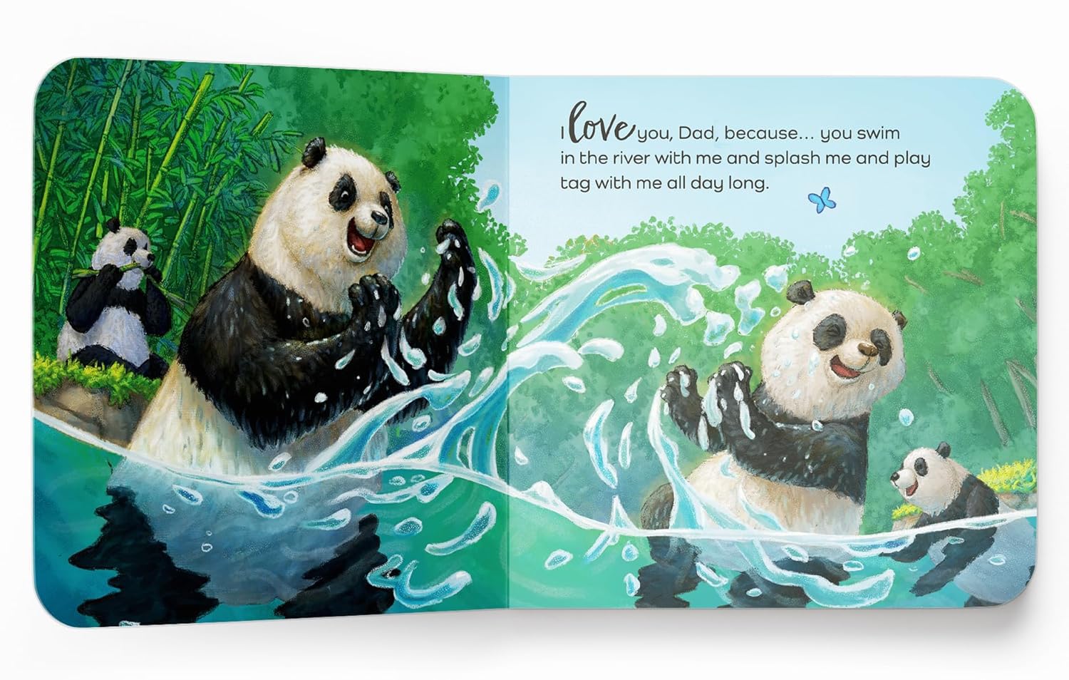 I Love You, Daddy Panda Board Book – view 6