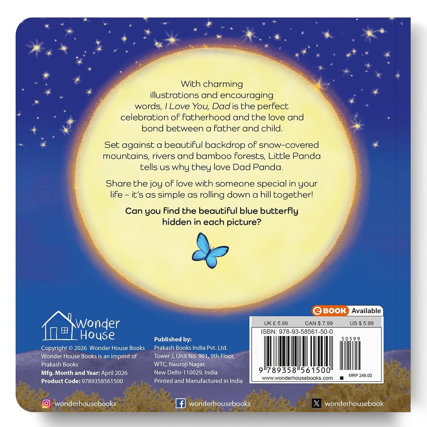 I Love You, Daddy Panda Board Book – view 2
