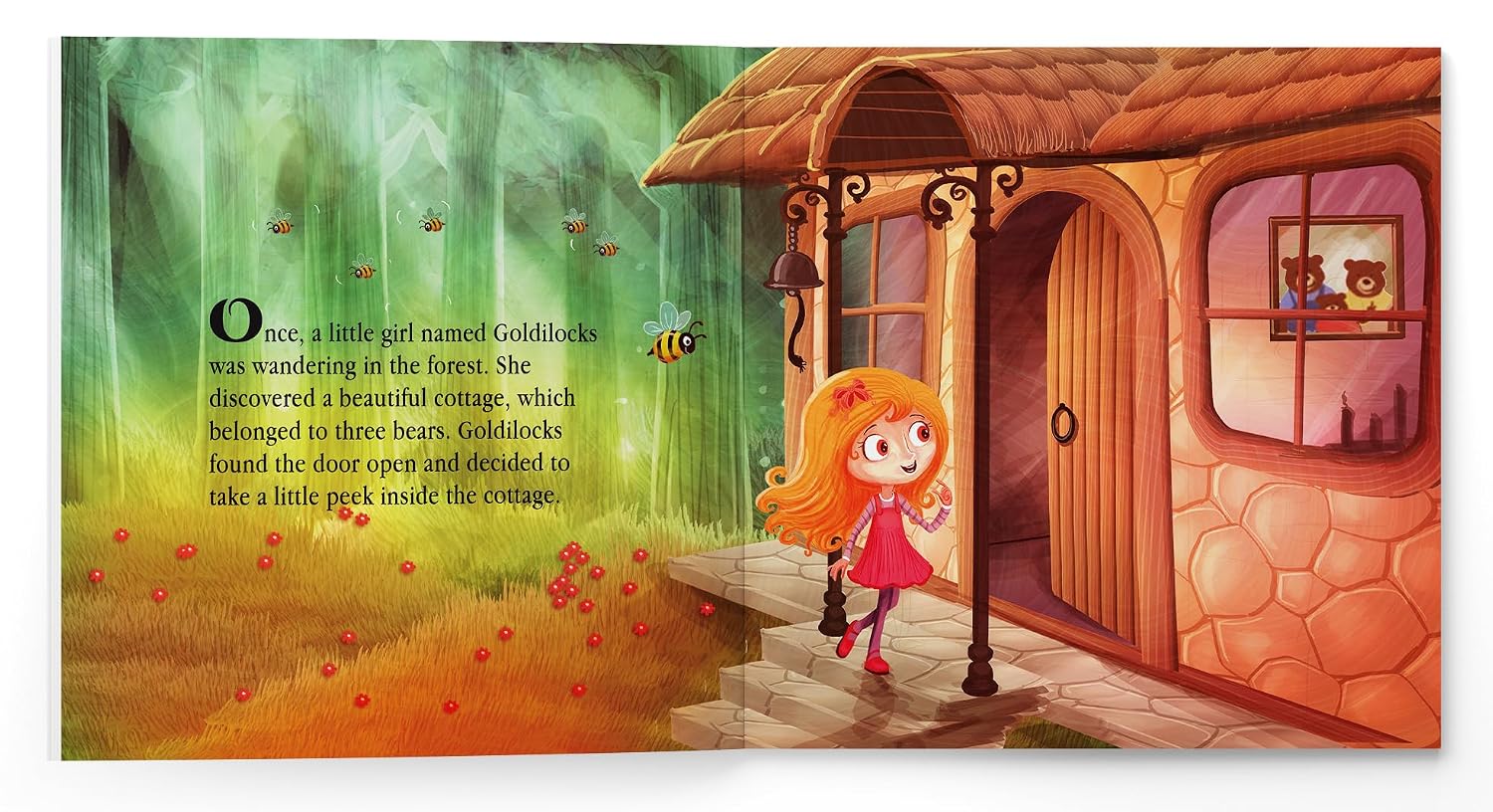 My First 5 Minutes Fairy Tales Goldilocks And The Three Bears - Traditional Fairy Tales For Children (Abridged And Retold) – view 5