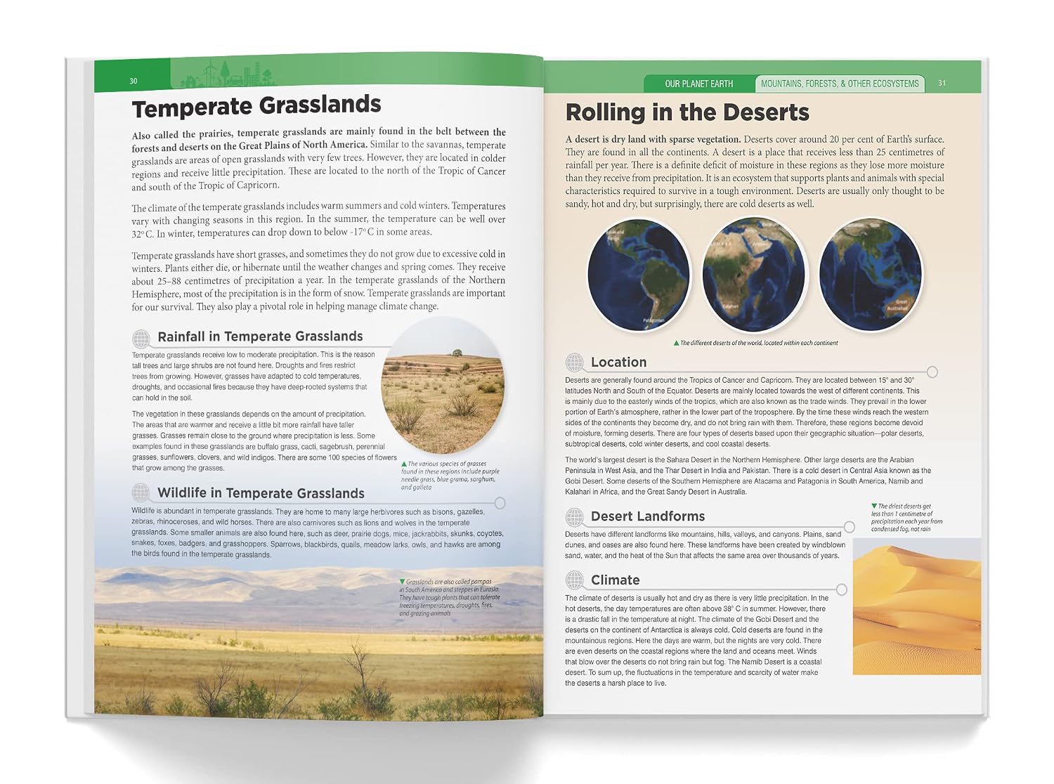 Knowledge Encyclopedia - Our Planet Earth - Hardcover – view 4