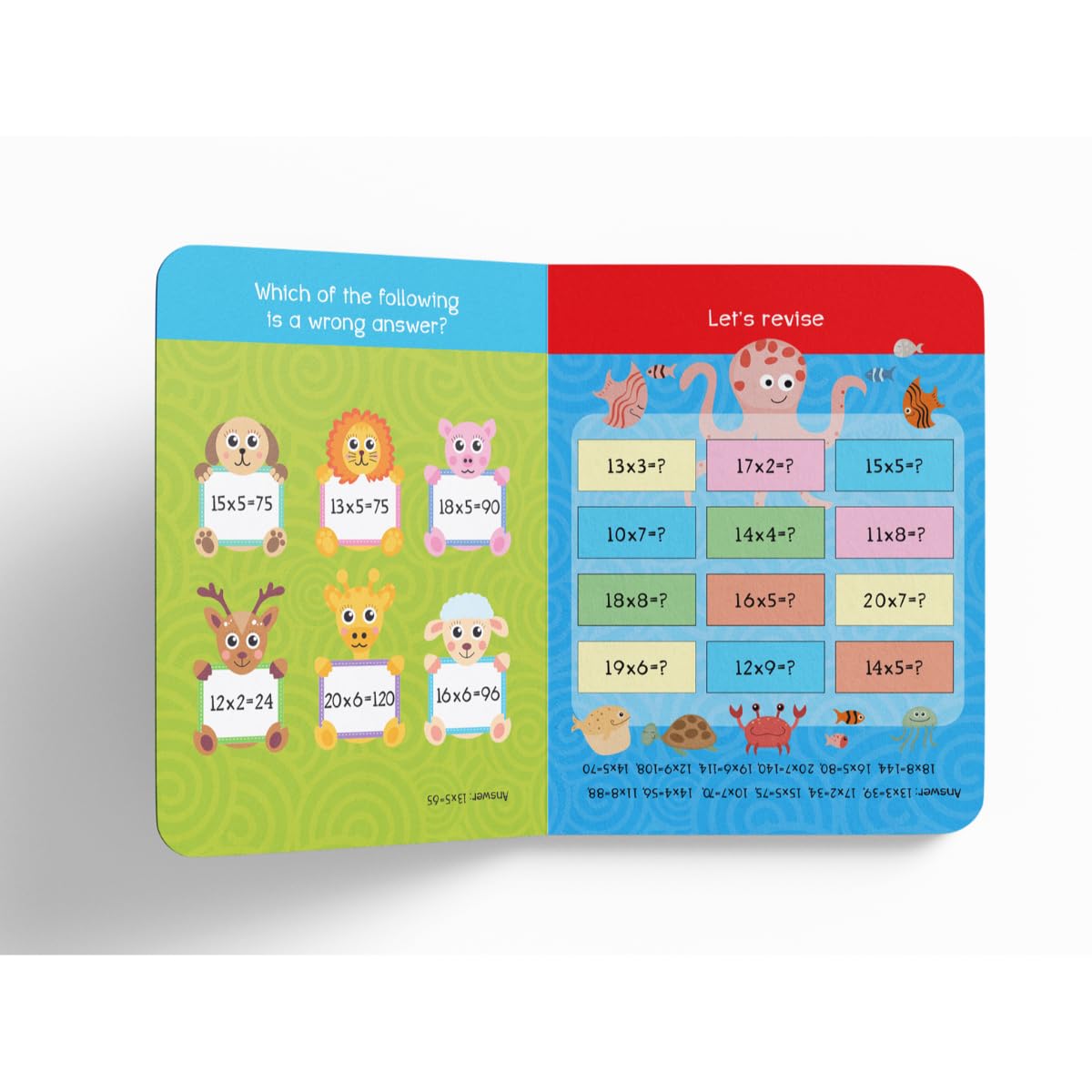My First Padded Board Book of Times Table for Kids - Wonder House Books – view 6