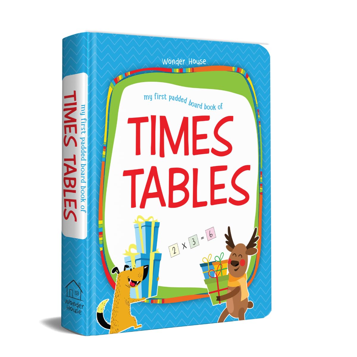 My First Padded Board Book Of Times Table For Kids | Age 6 - 8 Years | Multiplication Tables 1 To 20 | Illustrated Math Learning | Enhance Visual Thinking | Numbers & Arithmetic | Latest Edition