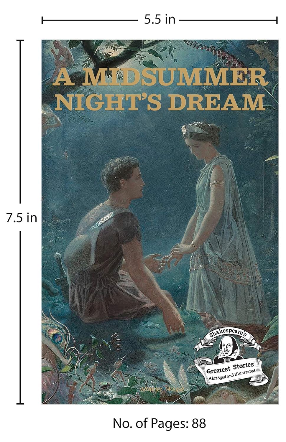 A Midsummer Night's Dream: Abridged & Illustrated with Review Questions - Wonder House Books – view 3
