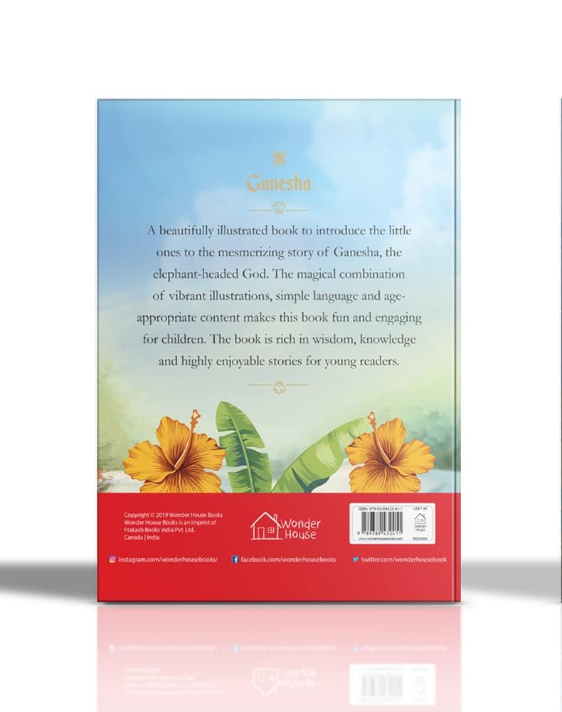 Ganesha: The Elephant Headed God- Illustrated Stories From Indian History And Mythology Hardcover – view 2