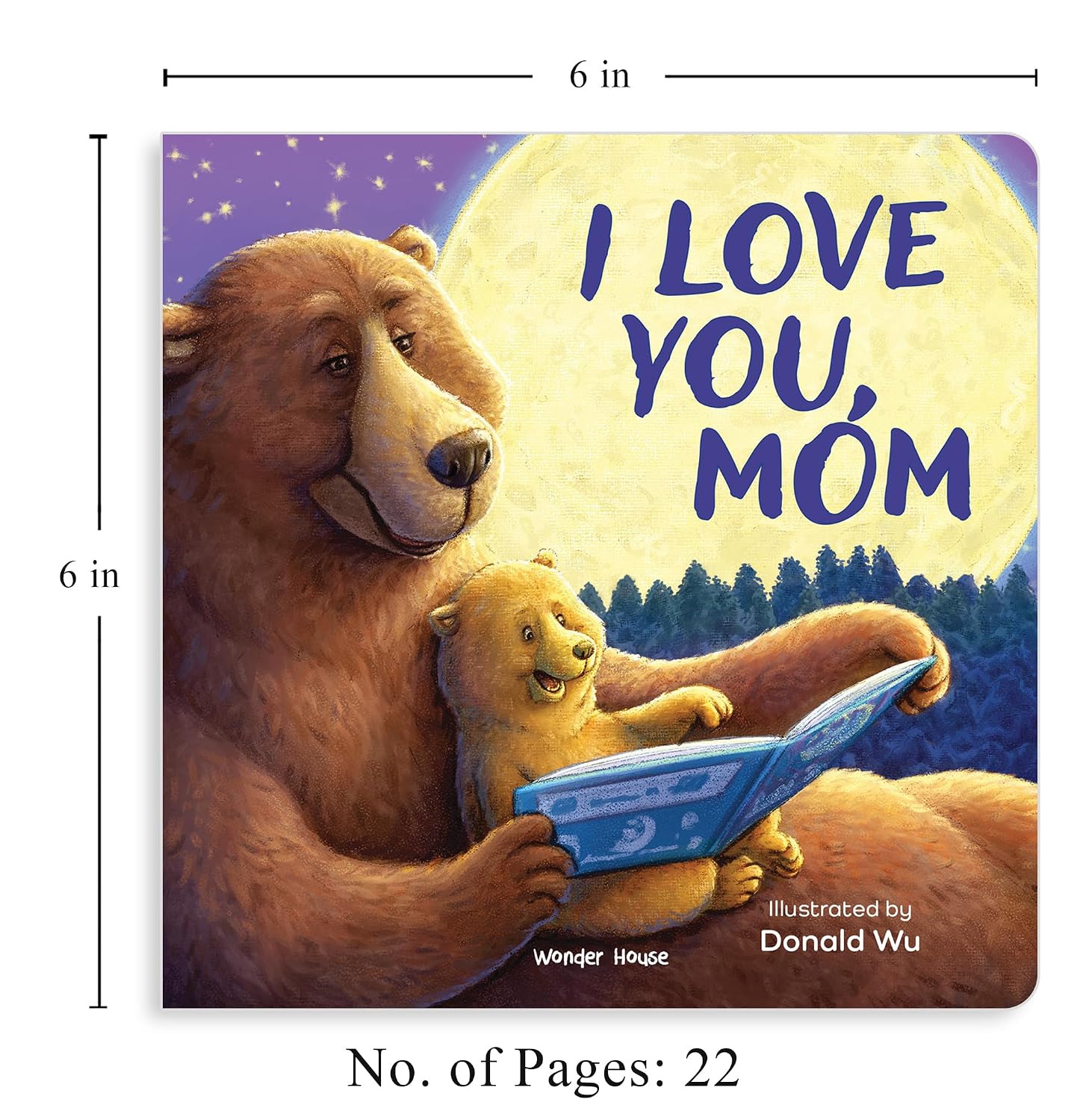 I Love You, Mummy Bear Illustrated Board Book – view 3