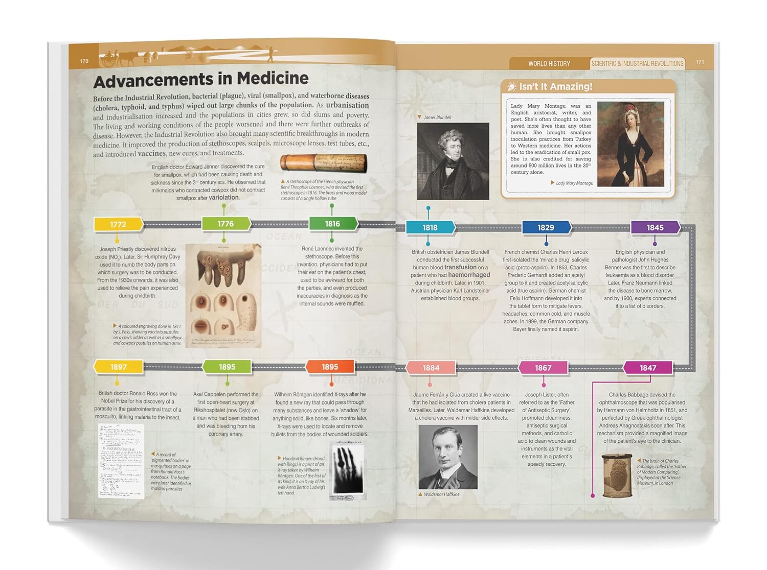 Knowledge Encyclopedia - World History Hardcover by Wonder House Books – view 7