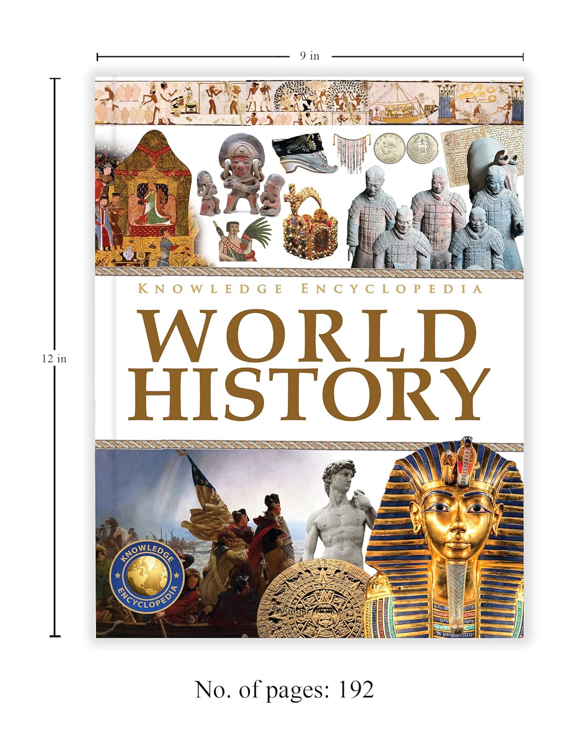 Knowledge Encyclopedia - World History Hardcover by Wonder House Books – view 3