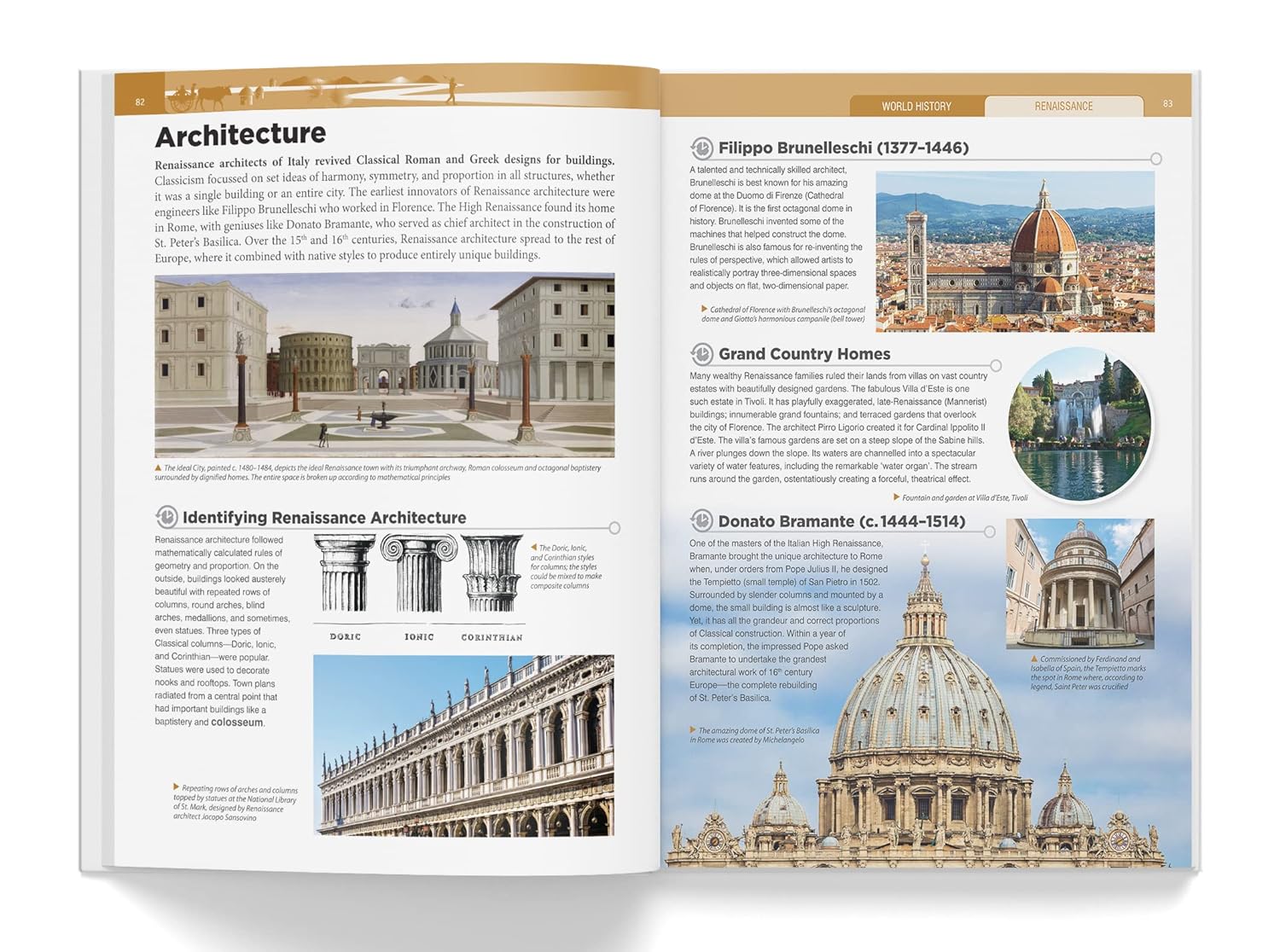 Knowledge Encyclopedia - World History Hardcover by Wonder House Books – view 5