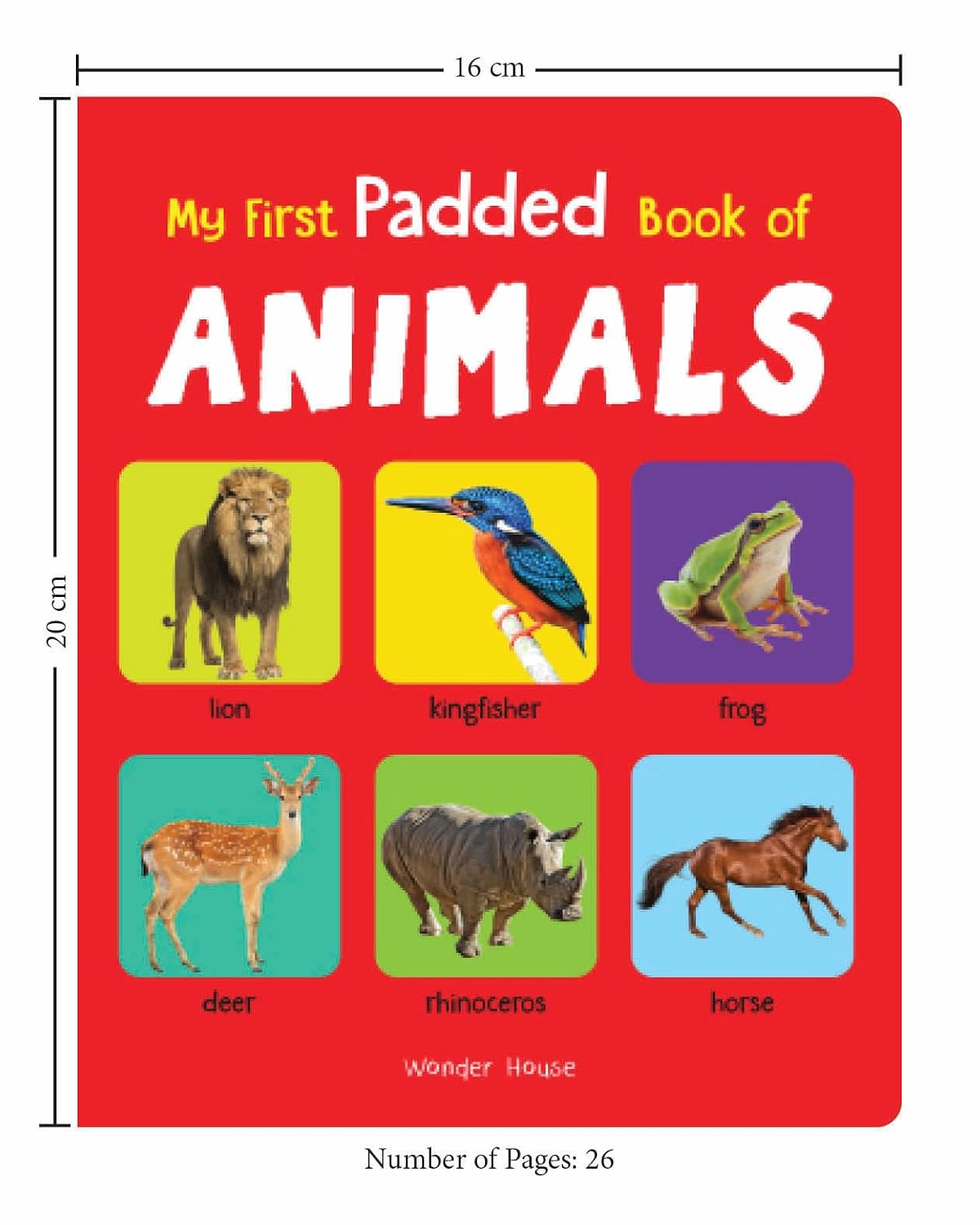 My First Padded Book Of Animals For Kids – view 3