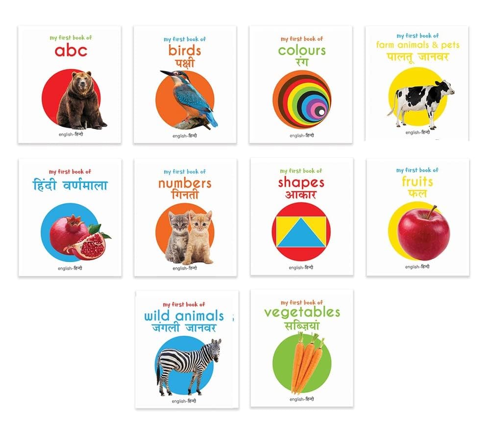 My First English Hindi Learning Library – view 2