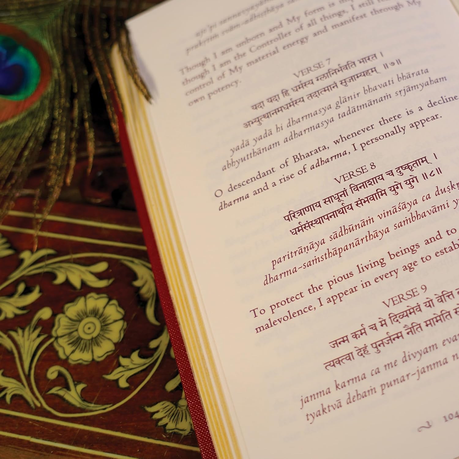 Original Bhagavad Gita: True to Tradition with Clear and Concise Commentary by Swami B.G. Narasingha – view 5