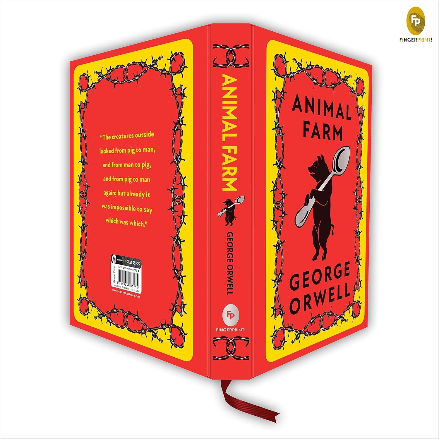 Animal Farm Deluxe Hardbound Edition by George Orwell – view 4