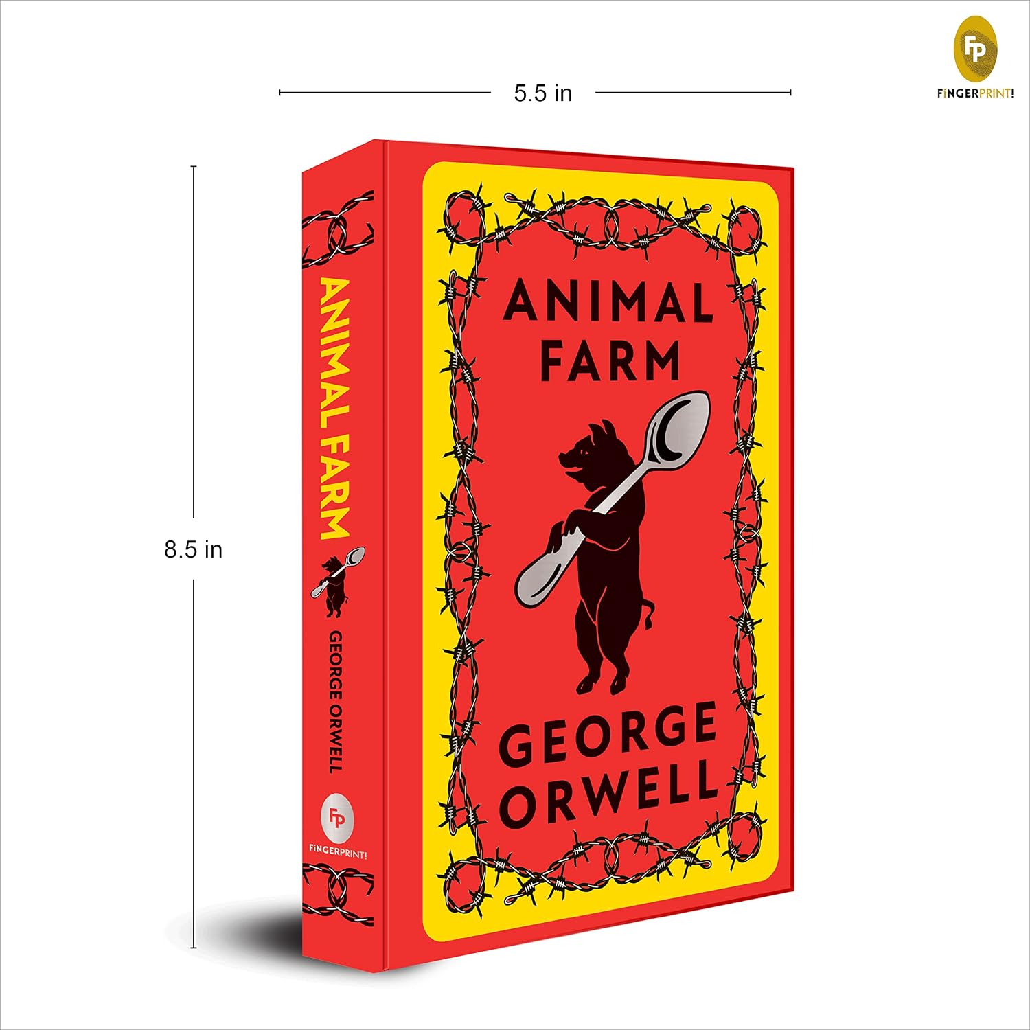 Animal Farm Deluxe Hardbound Edition by George Orwell – view 3