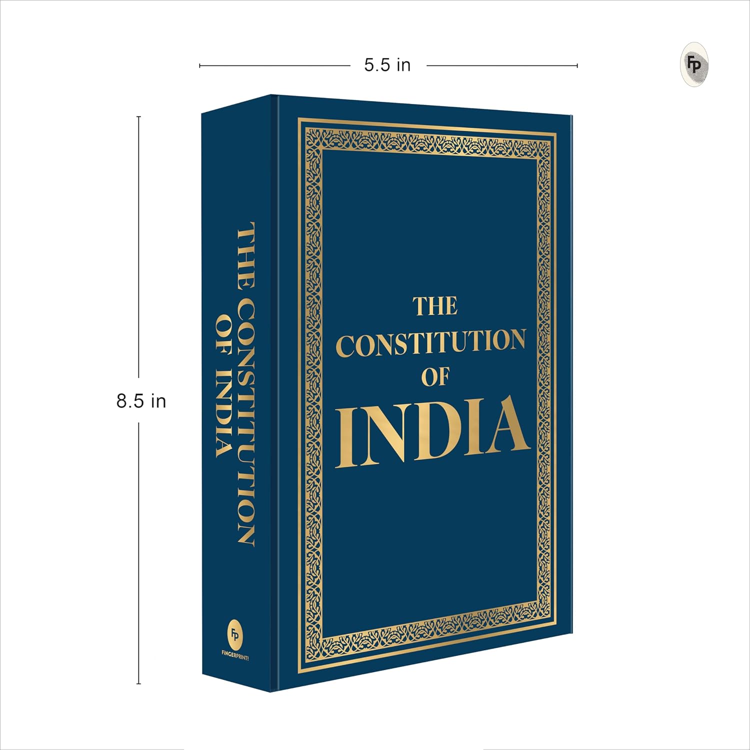 The Constitution of India (Deluxe Hardbound Edition, Latest and Updated) by Various – view 3