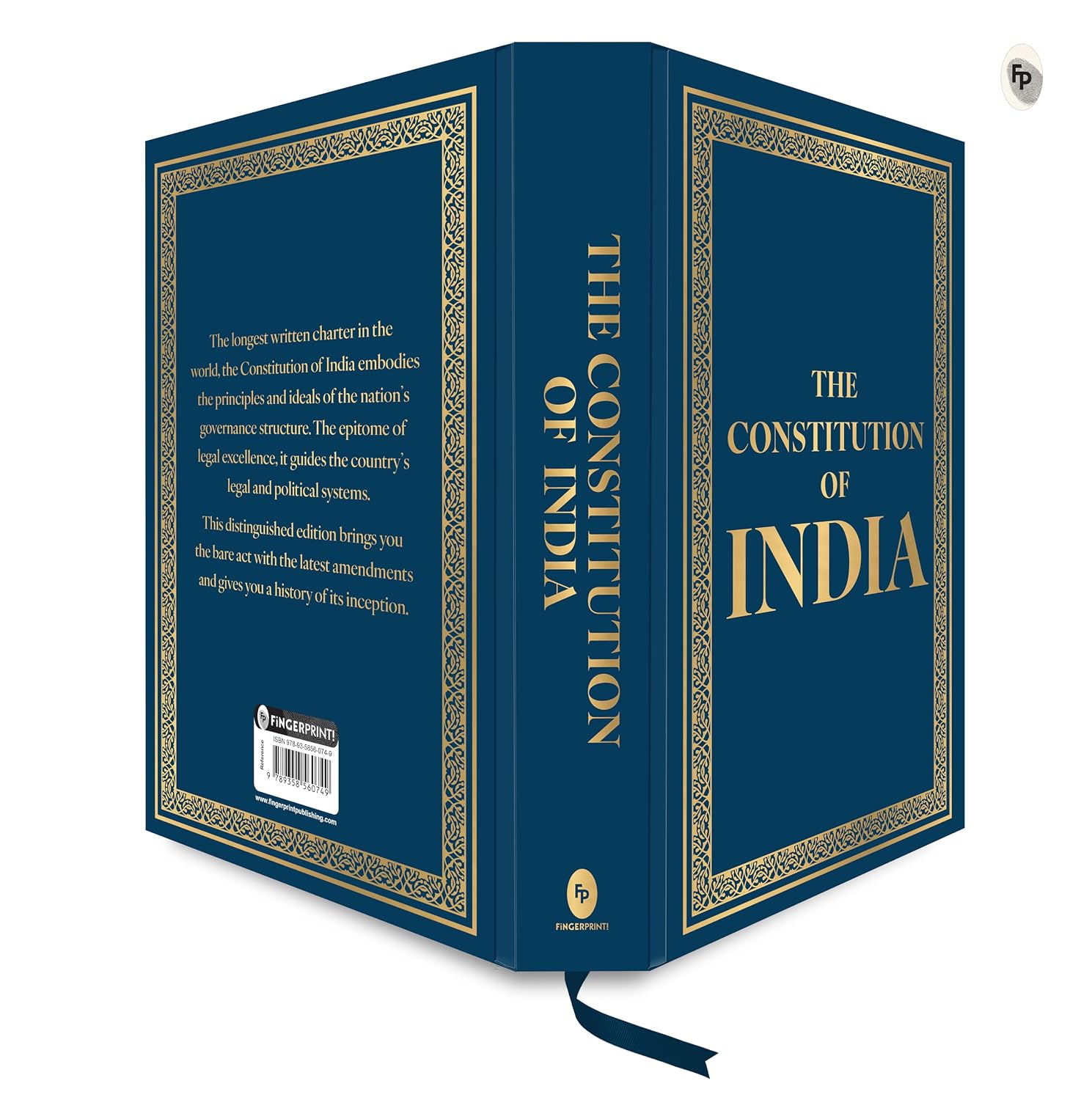 The Constitution of India (Deluxe Hardbound Edition, Latest and Updated) by Various – view 4