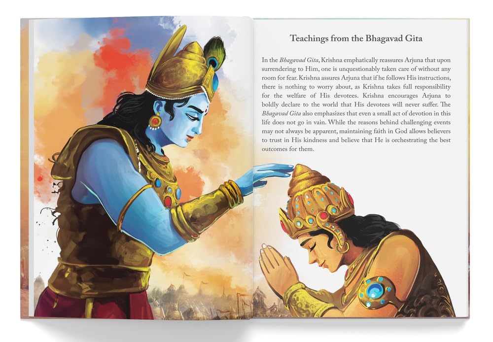 Illustrated Bhagavad Gita for Children: Timeless Teachings of Wisdom and Virtue by Shubha Vilas – view 6