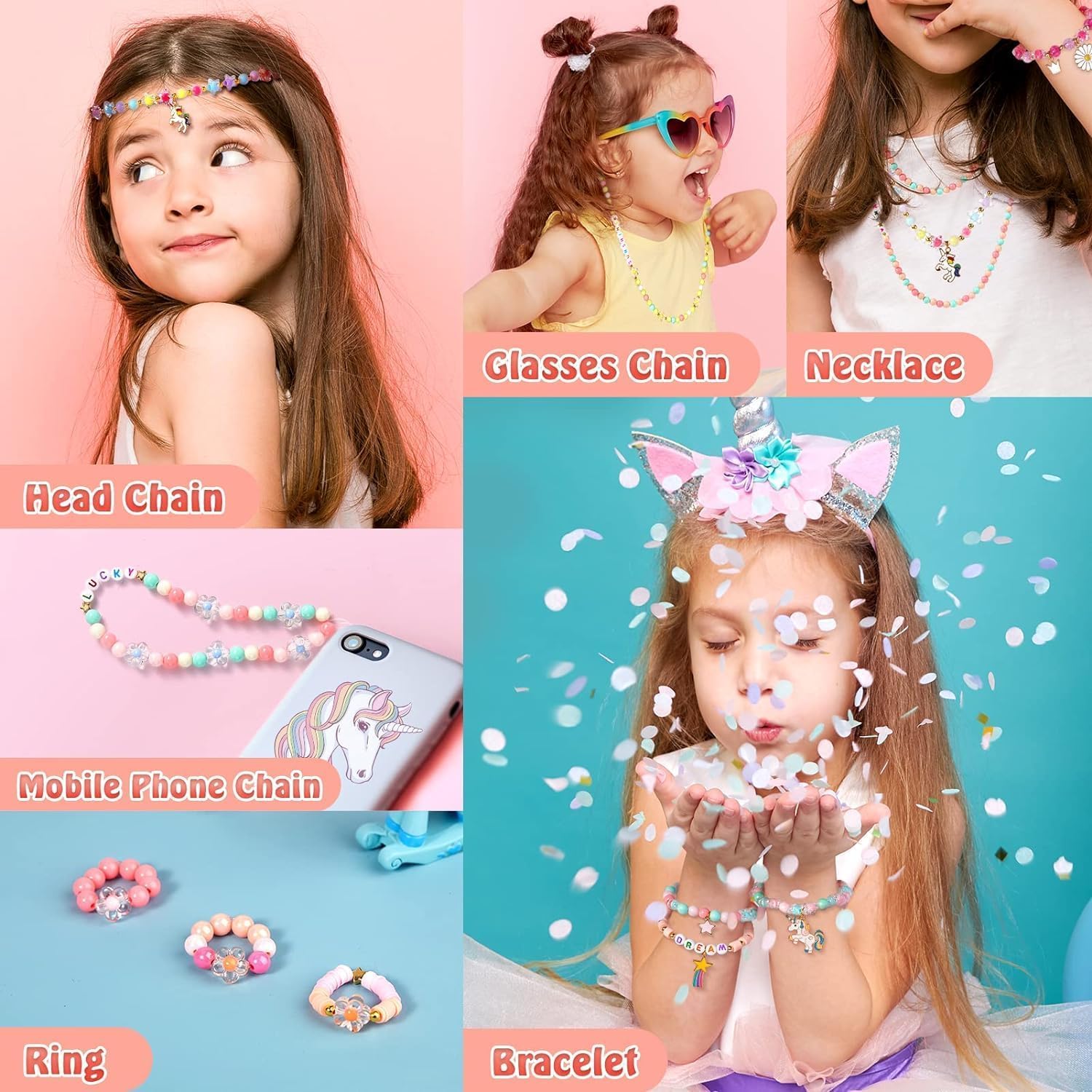 Style Keepers Unicorn Bracelet Making Kit for Girls – view 4
