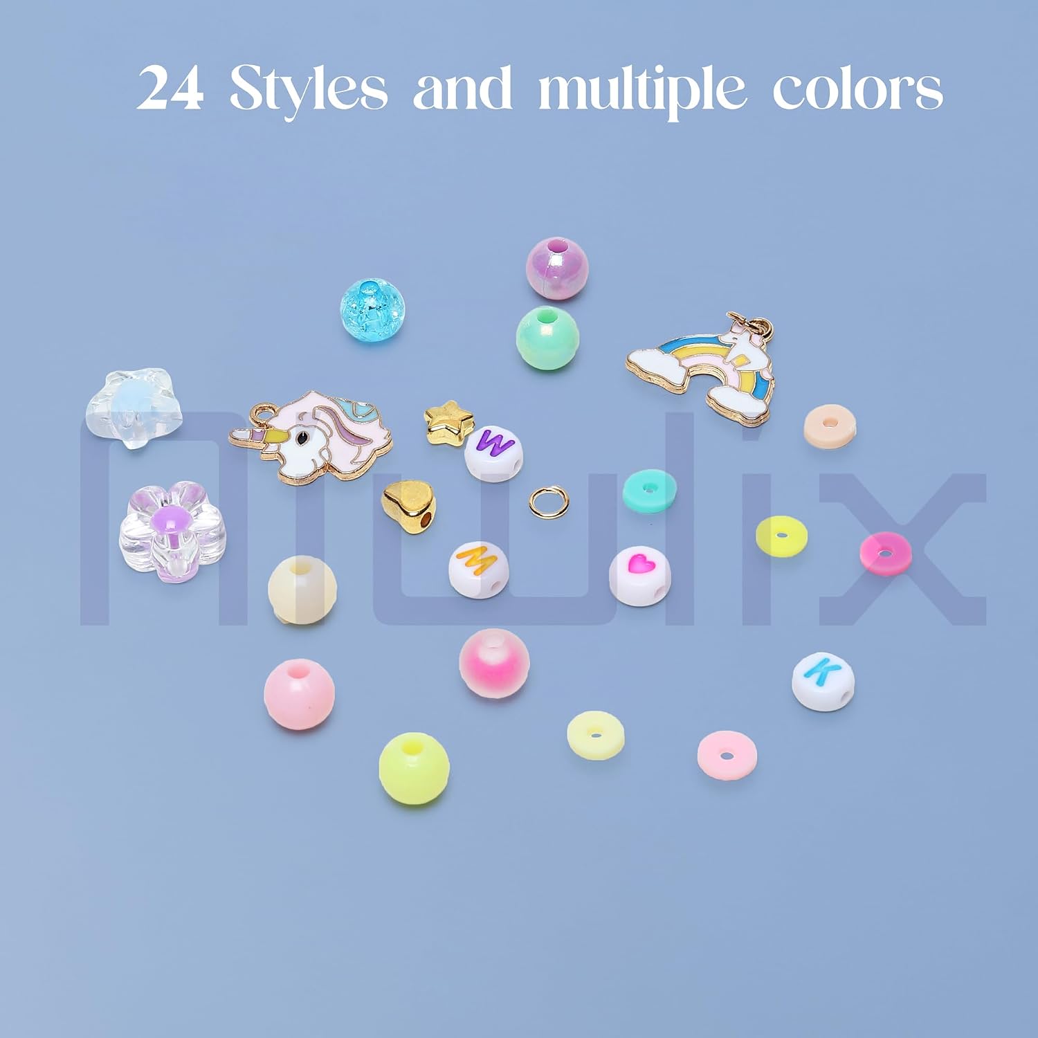Niwlix Bracelet Making Kit, Jewellery Making Kit for Kids DIY Bead Set Making, Toys for Girls Age 6-12 Years Old Diwali Gifts for Girls – view 3
