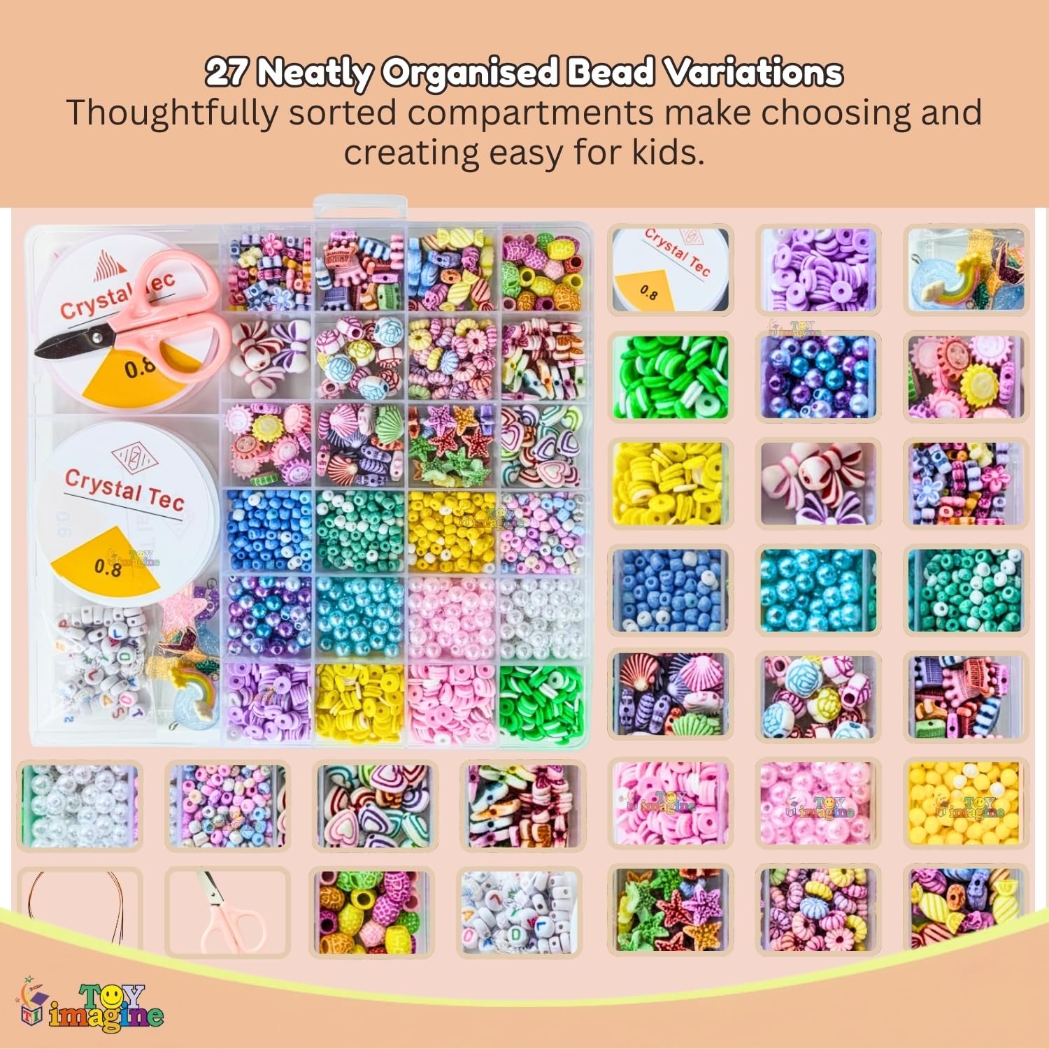 Toy Imagine DIY Bracelet Making Kit for Girls – view 5