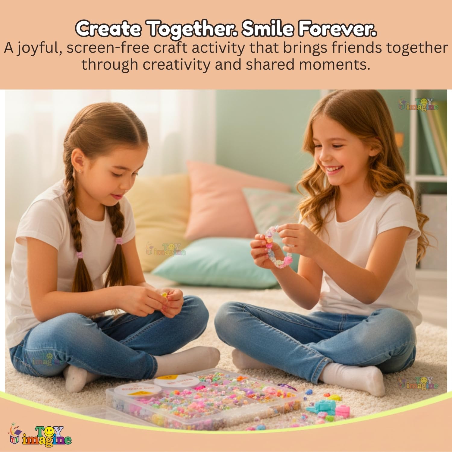 Toy Imagine DIY Bracelet Making Kit for Girls Ages 6-14 – view 2