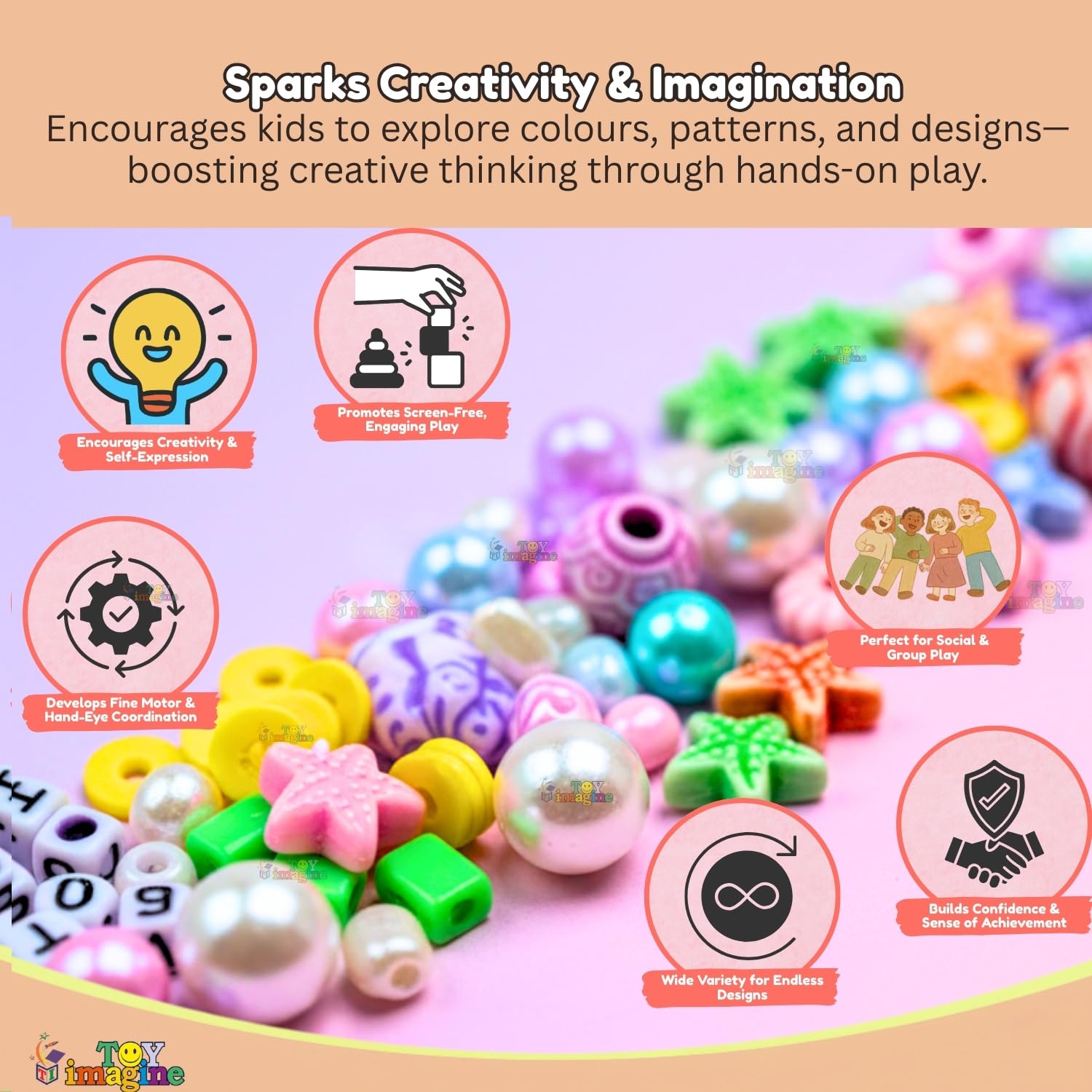 Toy Imagine DIY Bracelet Making Kit for Girls Ages 6-14 – view 3