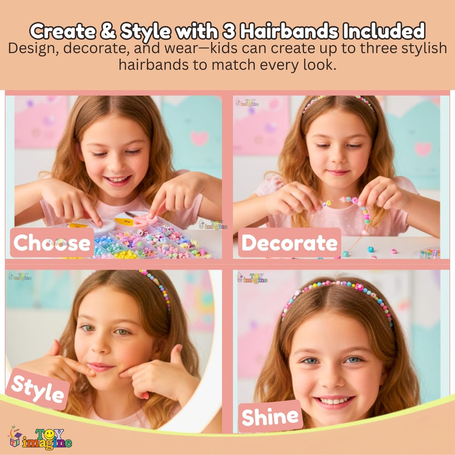 Toy Imagine DIY Bracelet Making Kit for Girls Ages 6-14 – view 5