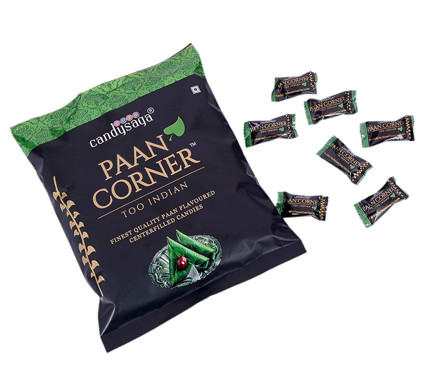 CandySaga Paan Corner Paan Flavoured Candy Packet, 115 Candies, 465 g – view 3