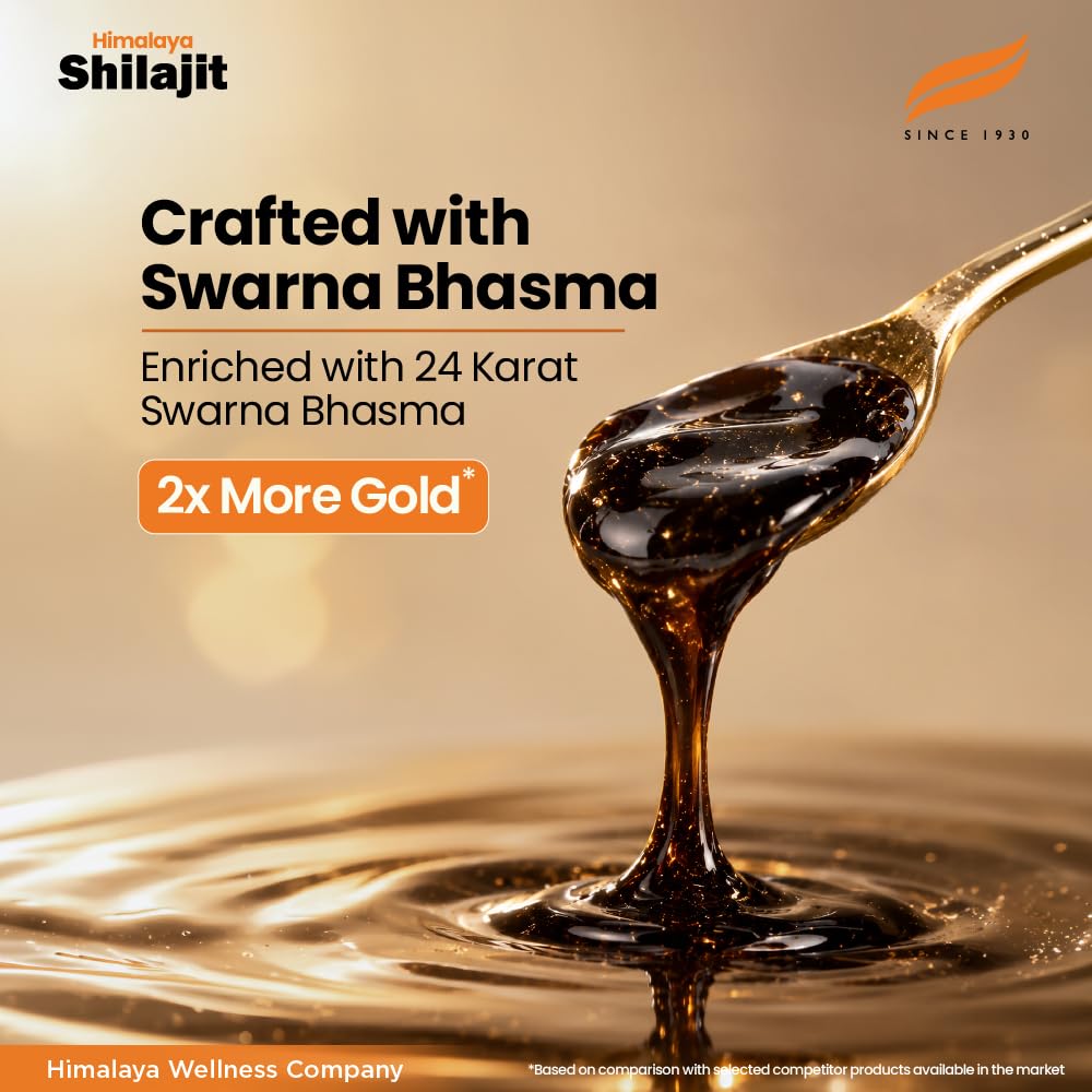 Himalaya Shilajit Gold Resin 20g, 500mg per Serving – view 4