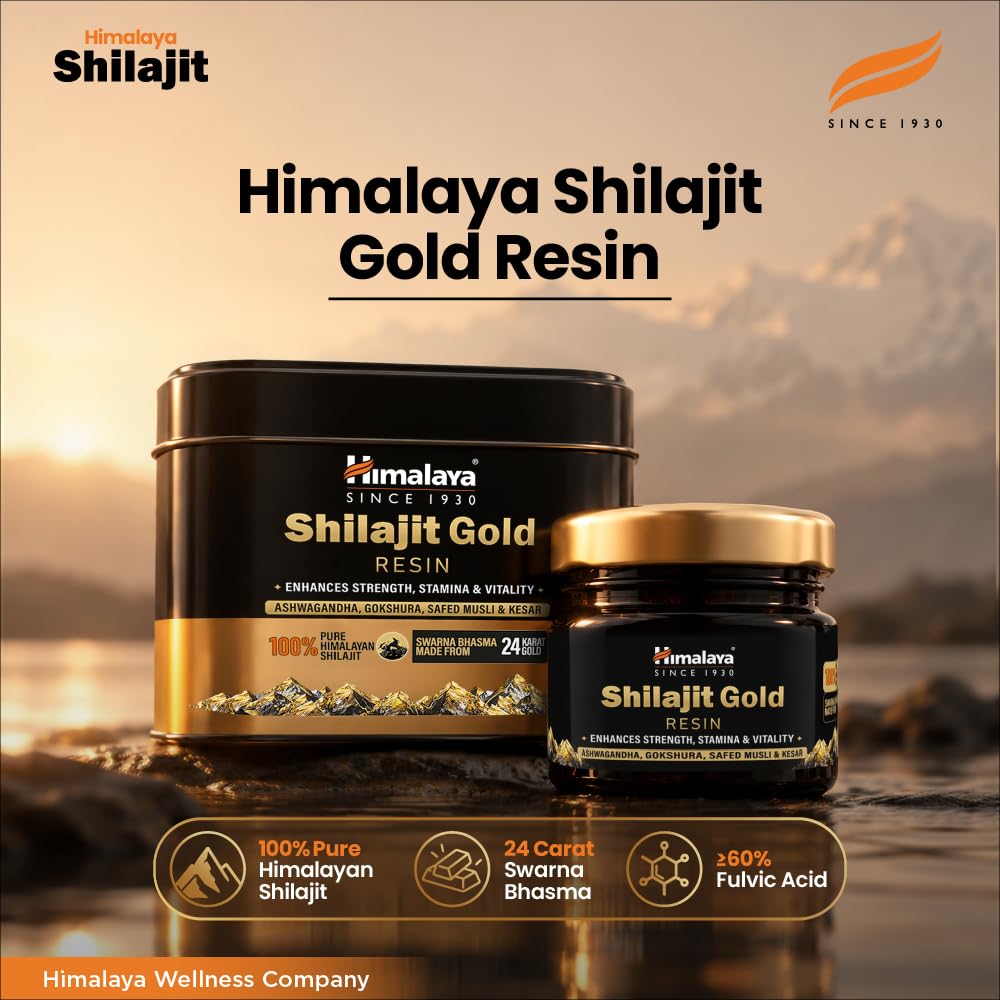 Himalaya Shilajit Gold Resin 20g, 500mg per Serving – view 2