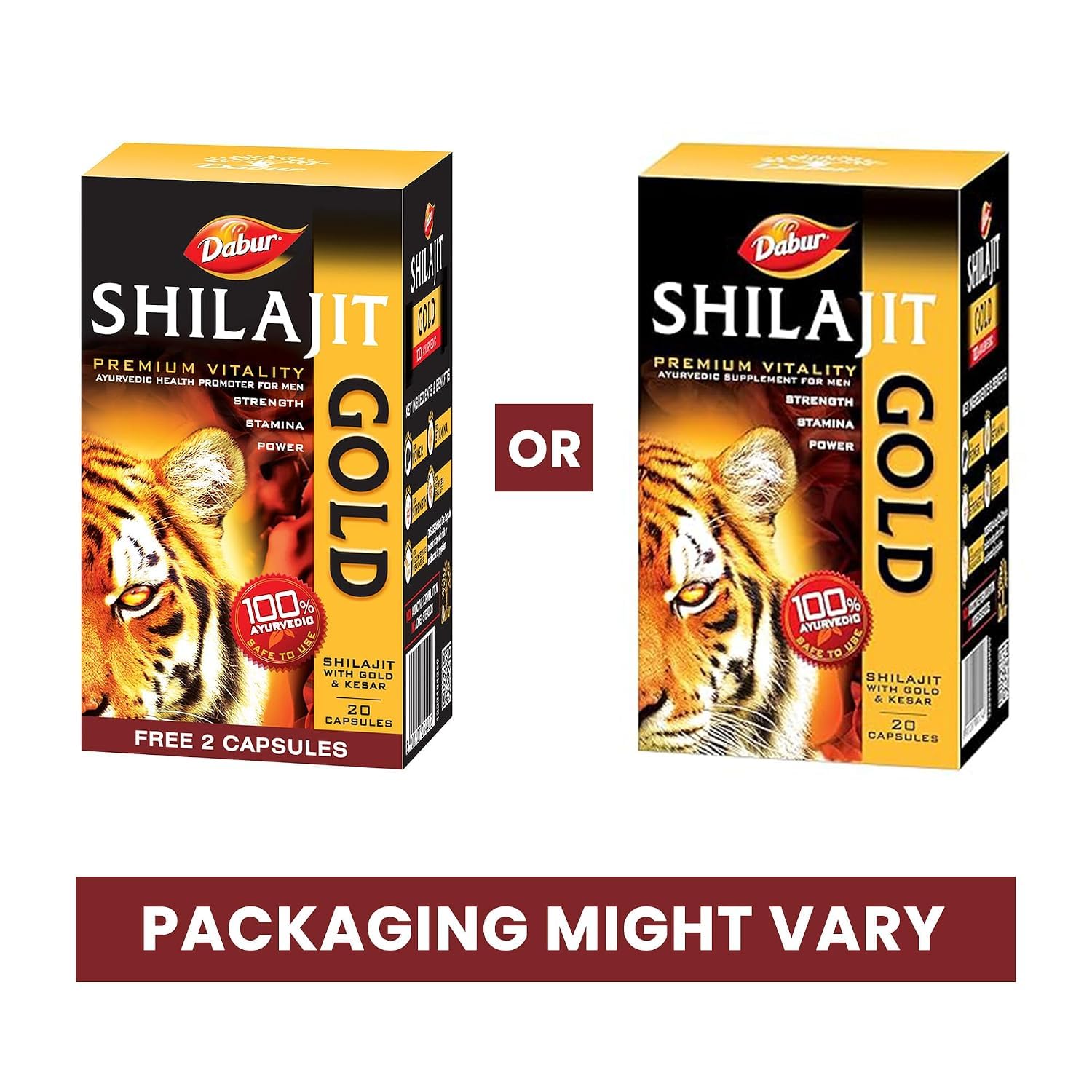 Dabur Shilajit Gold 20 Capsules for Men – view 3