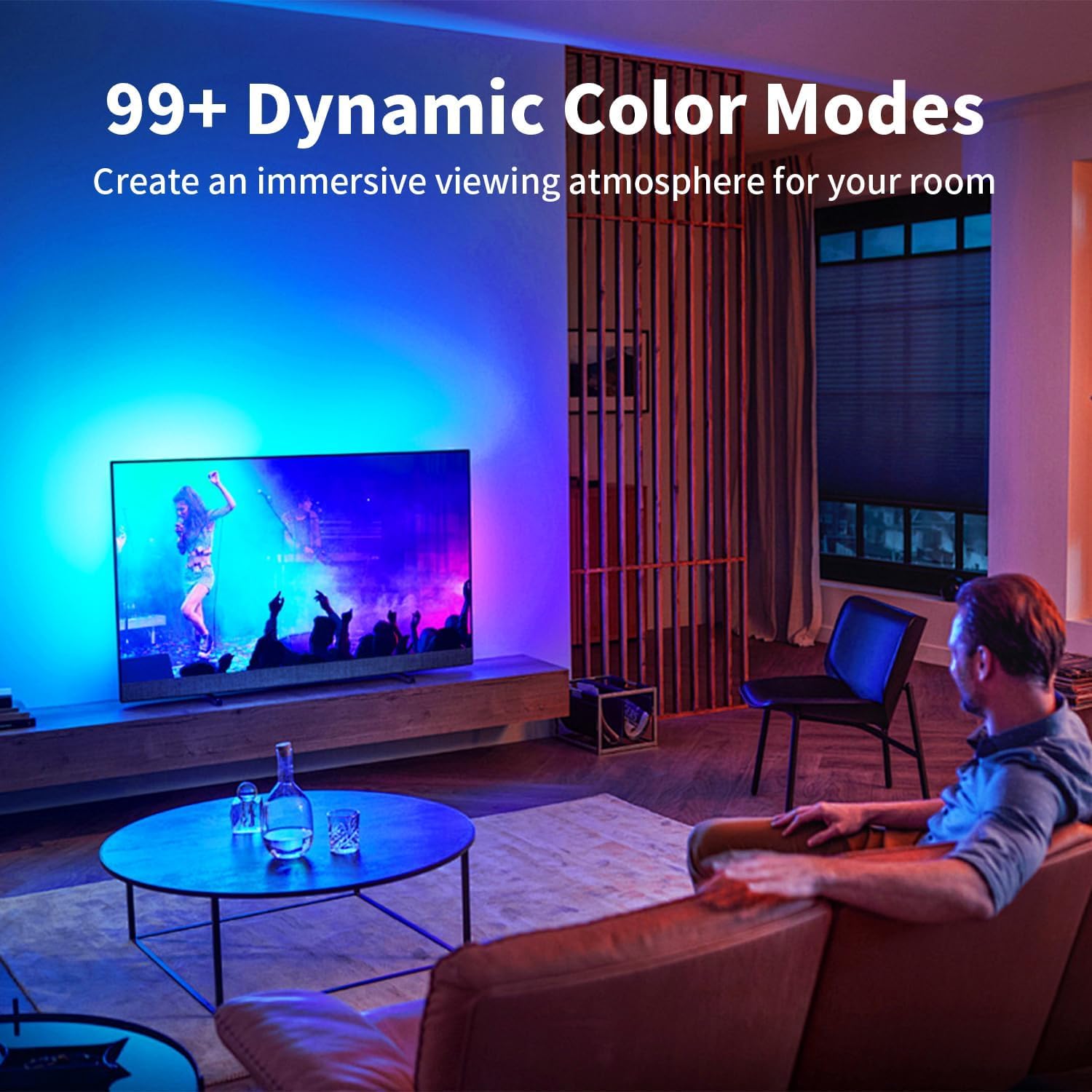 Gesto 5V RGB Neon LED Strip Light 5 Meter with App & Remote Control – view 5