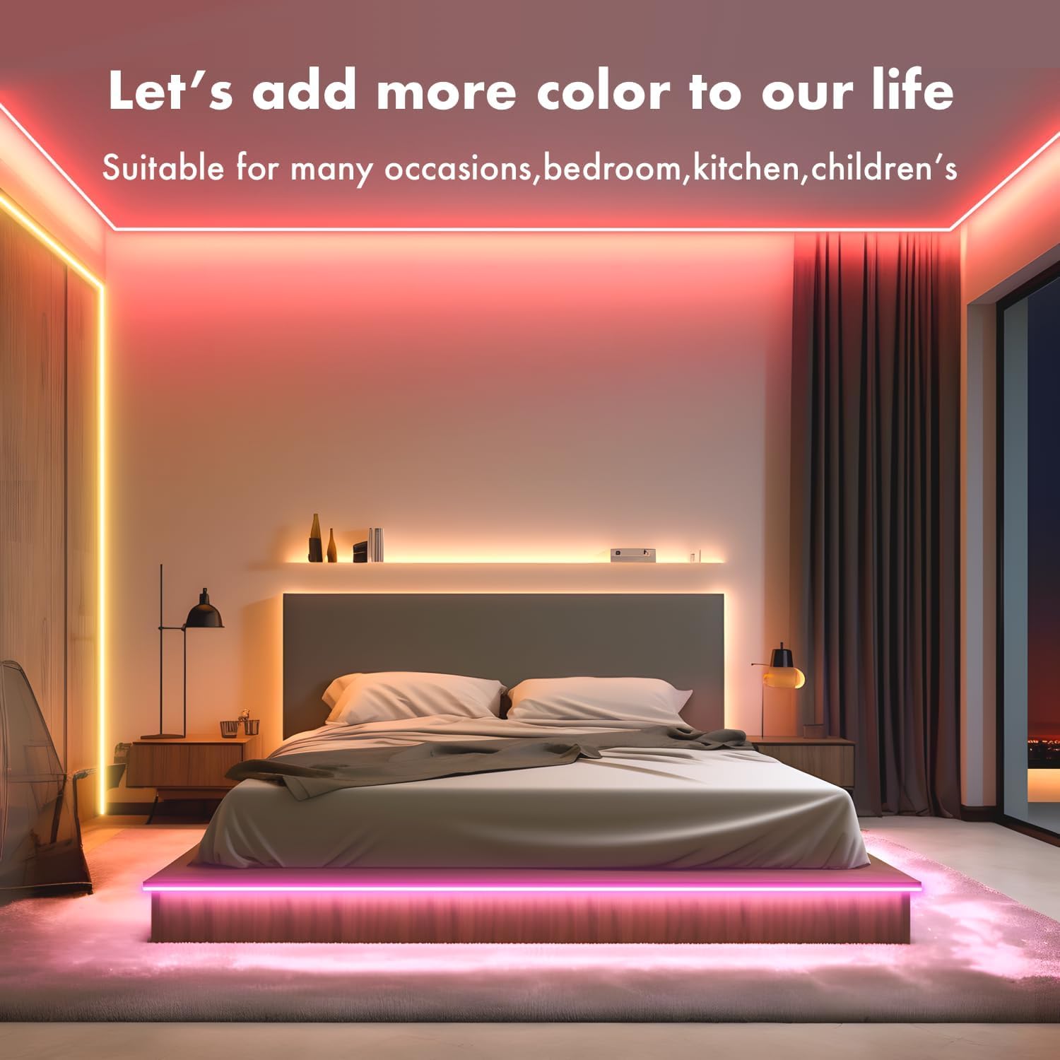 Gesto 5V RGB Neon LED Strip Light 5 Meter with App & Remote Control – view 7