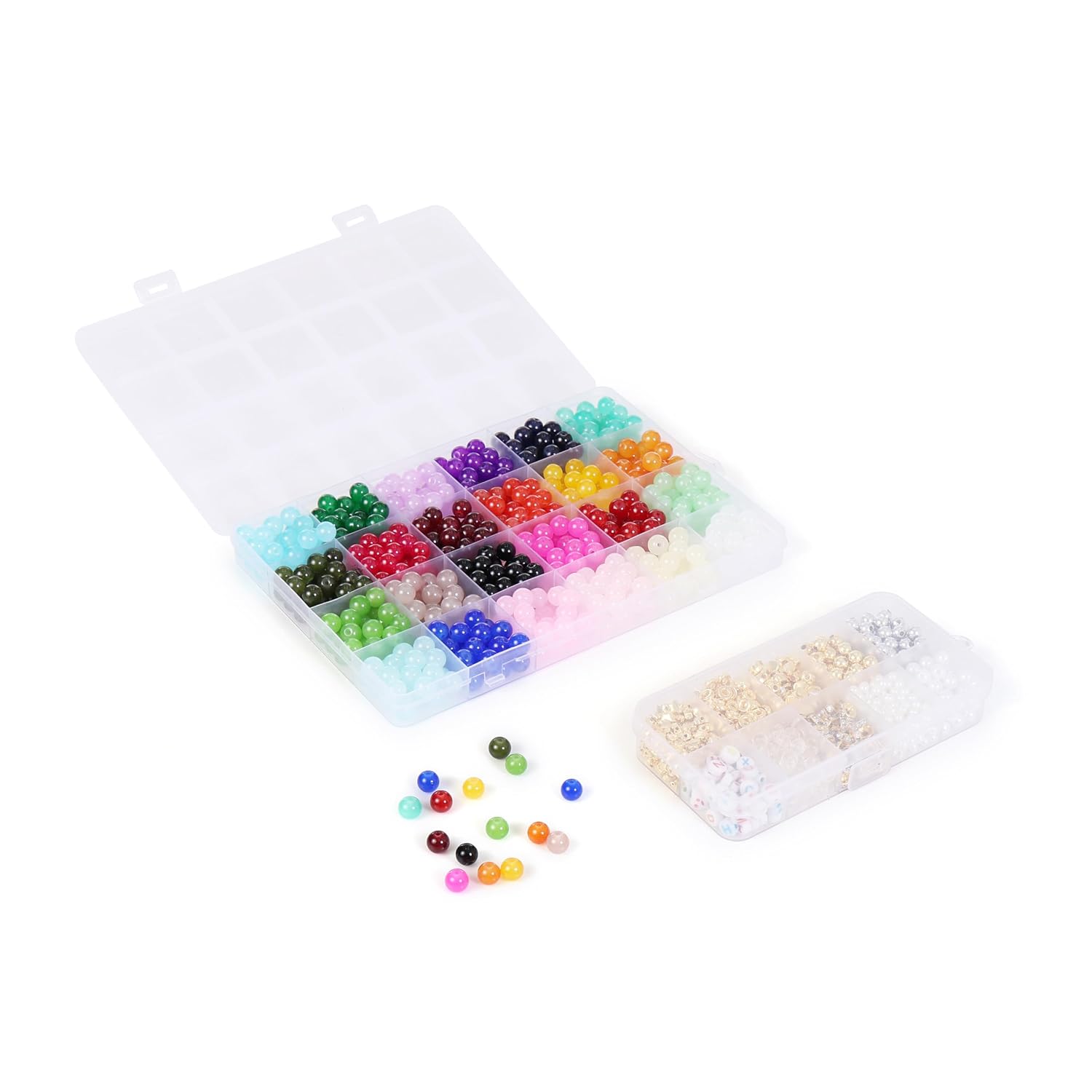 Ambitieux Bracelet Making Kit for Girls, 24-Color DIY Jewelry Kit (Jelly) – view 4