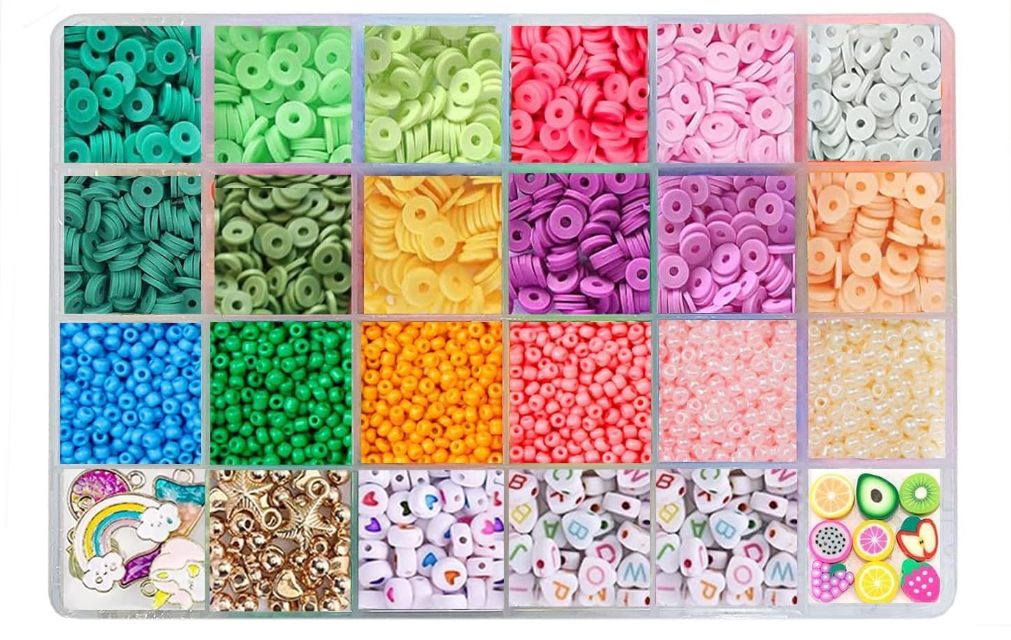 Curve Creation Bracelet Making Kit with Letter Beads and Unicorn Pendants - Multicolor 3 – view 2