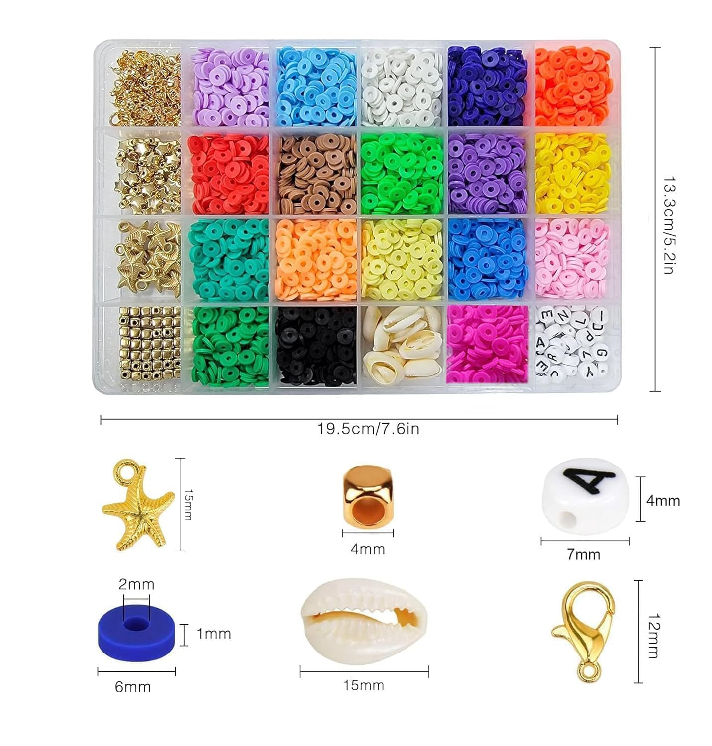 Curve Creation Bracelet Making Kit with Letter Beads & Unicorn Pendants - Multicolor 4 – view 2