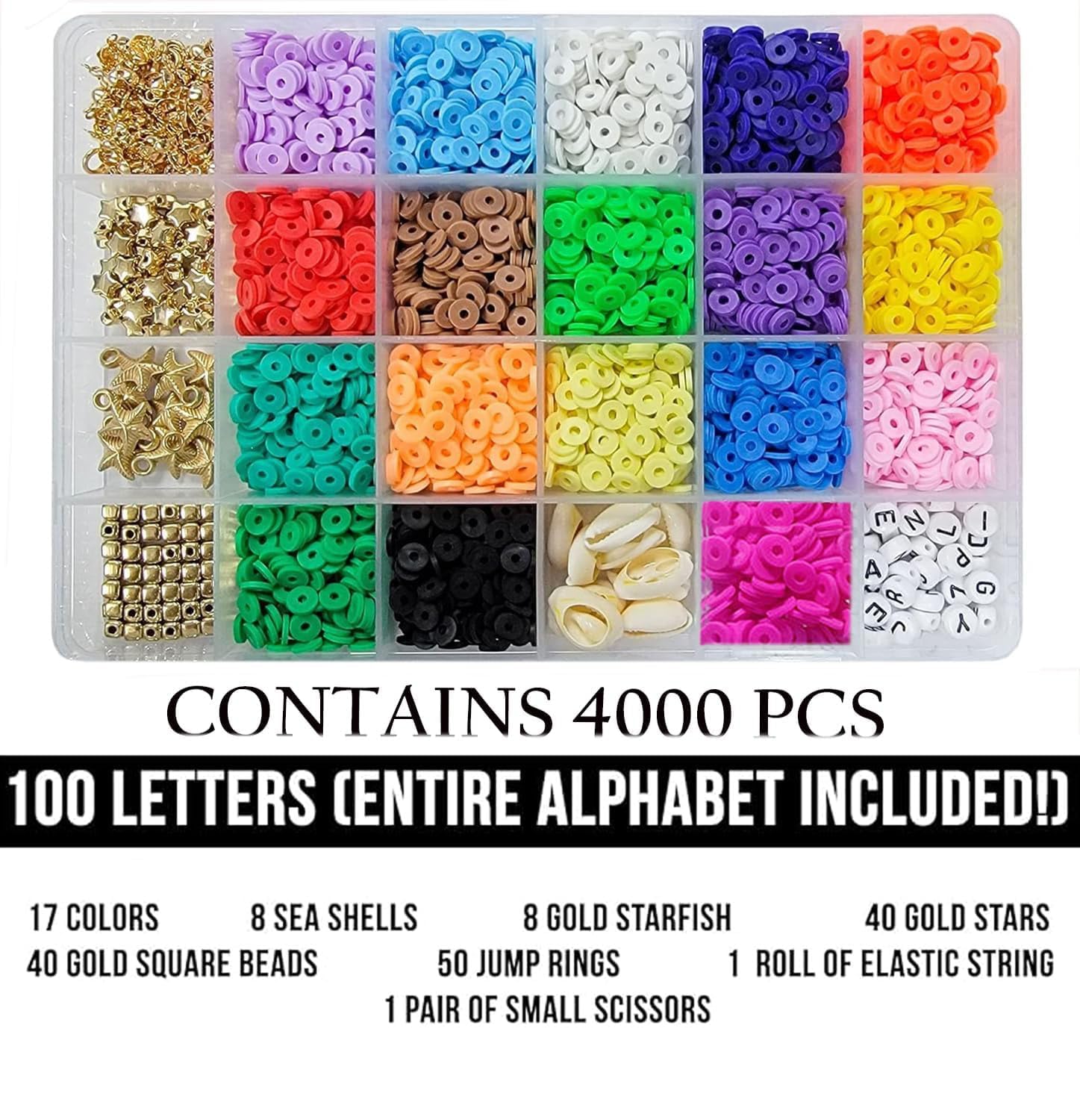 Curve Creation Bracelet Making Kit with Letter Beads & Unicorn Pendants - Multicolor 4 – view 3