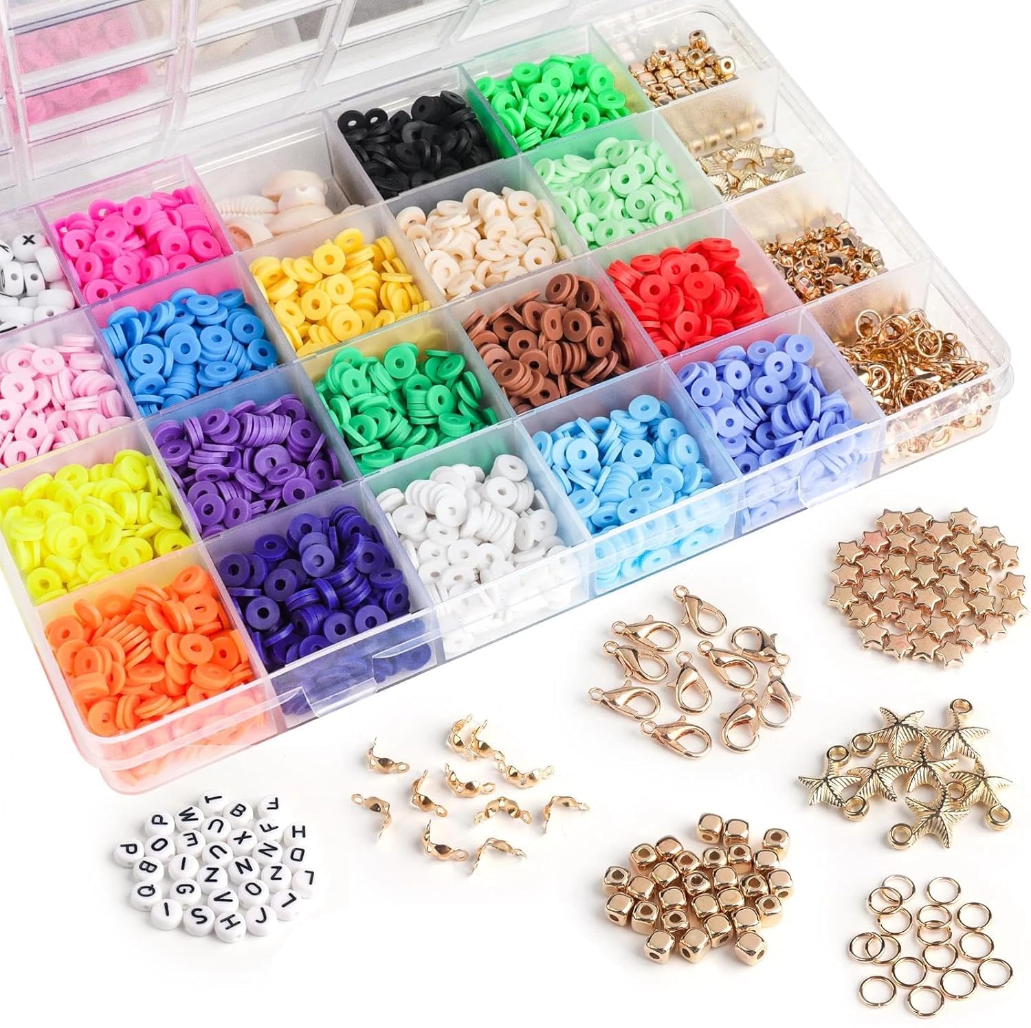 Curve Creation Bracelet Making Kit with Letter Beads & Unicorn Pendants - Multicolor 4 – view 4